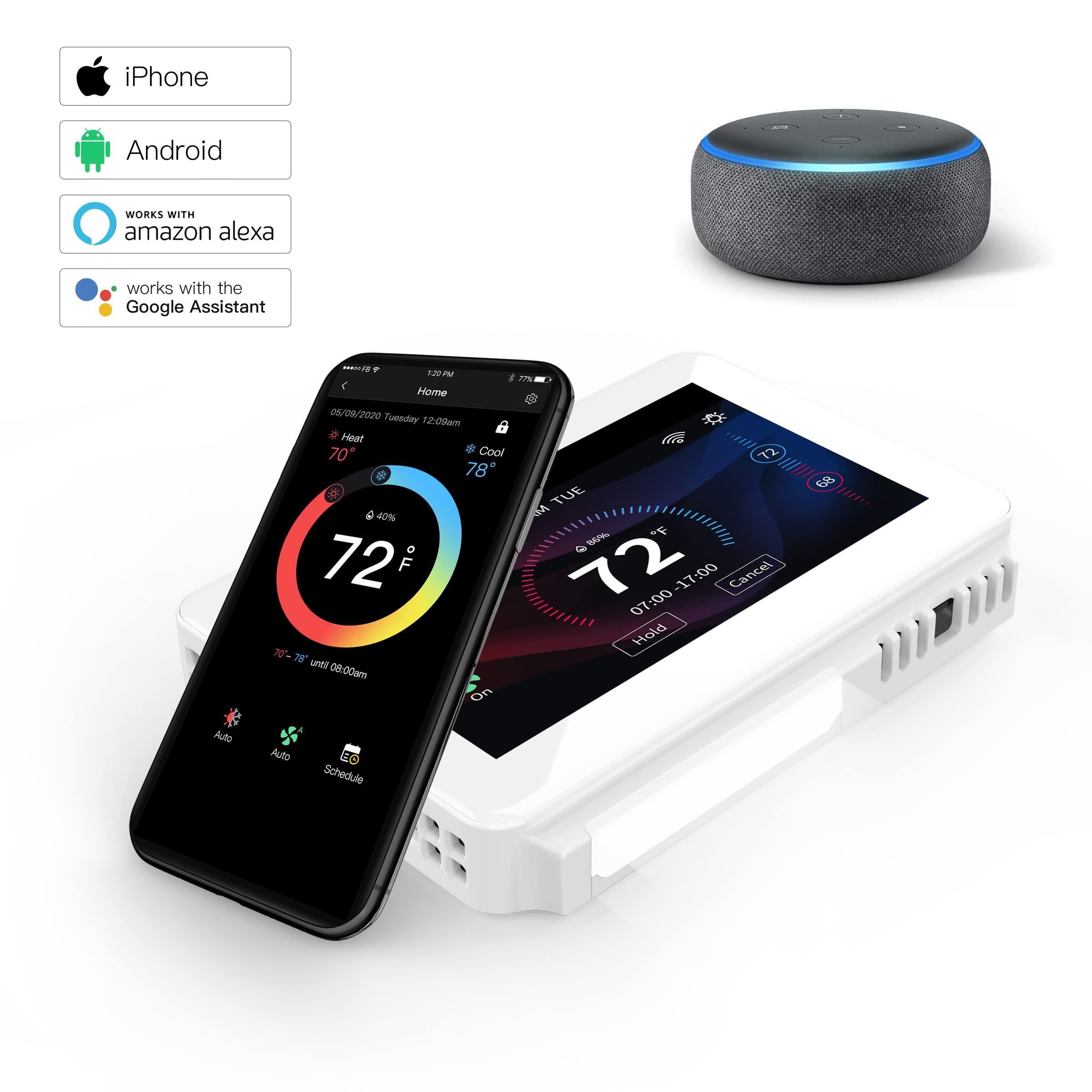 Vine Wi-Fi 7day & 8 Period Programmable Smart Home Thermostat - Wi-Fi TJ-919E, Compatible with Alexa & Google Assistant - 6th Gen… - Image 3