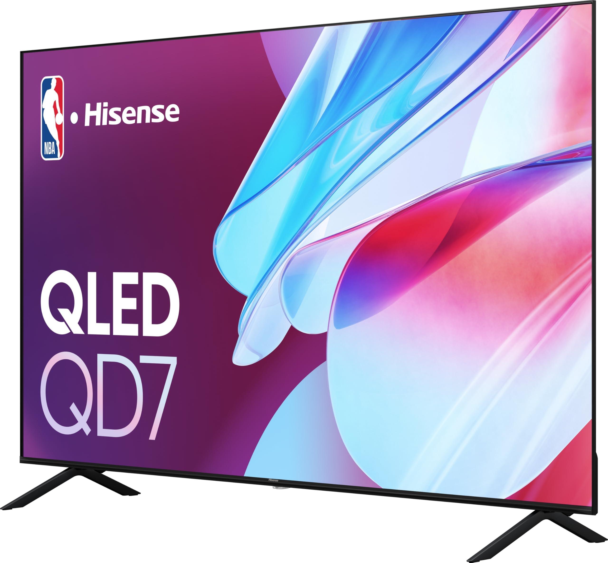 Hisense 75-Inch Class QD7 Series QLED 75QD7N Google Smart TV, Direct Full Array, Alexa Compatibility, Native 144Hz, Motion Rate 240, 4K UHD, 2024 Model, Game Mode Pro - Image 12