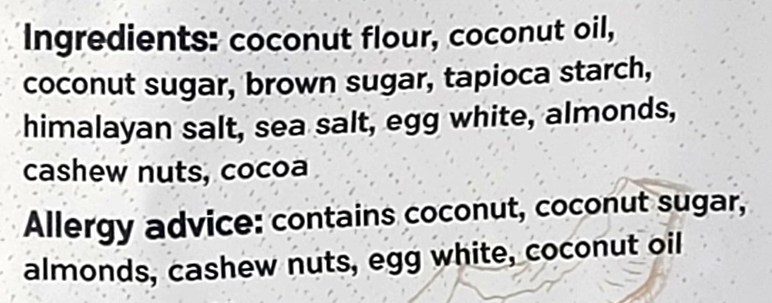Bruno Mocha Brownie Crisp, Gluten Free and Dairy Free, Coconut Based, 2.11 oz (Pack of 2) - Image 3