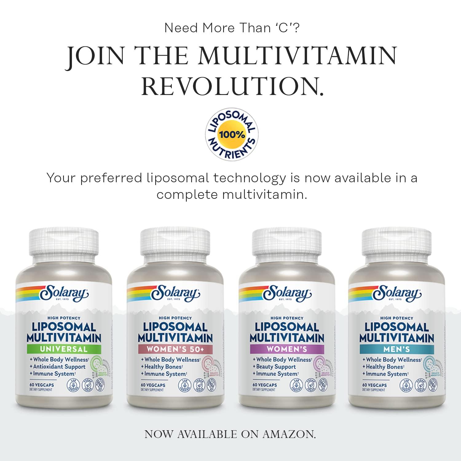 SOLARAY Mega Vitamin B-Stress - Timed Release Vitamin B Complex w/Vitamin B12, B6, Folic Acid, VIT. C - Stress, Energy, Red Blood Cell, Immune Support - Vegan, 60-Day Guarantee (276 CT) - Image 7