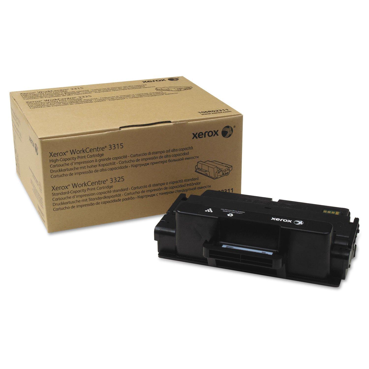 Xerox 106r02311 Toner, 5,000 Page-Yield, Black