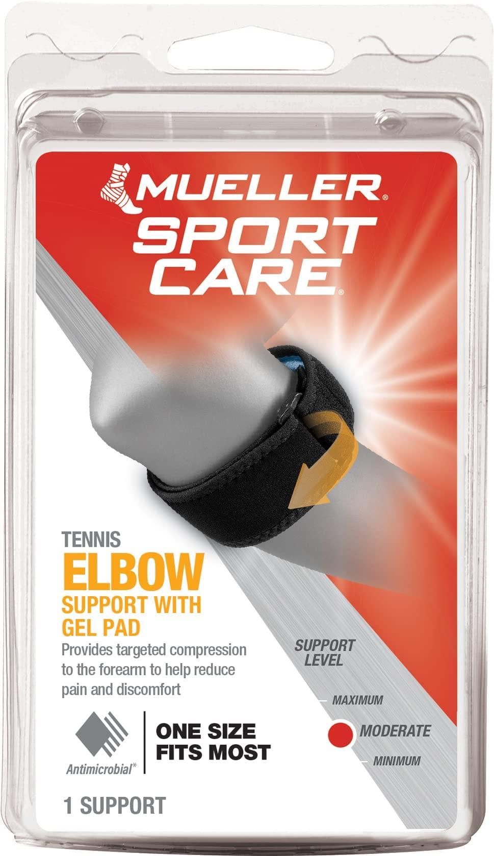 Mueller Tennis Elbow Support, One Size Fits Most (Pack of 1) - Image 4