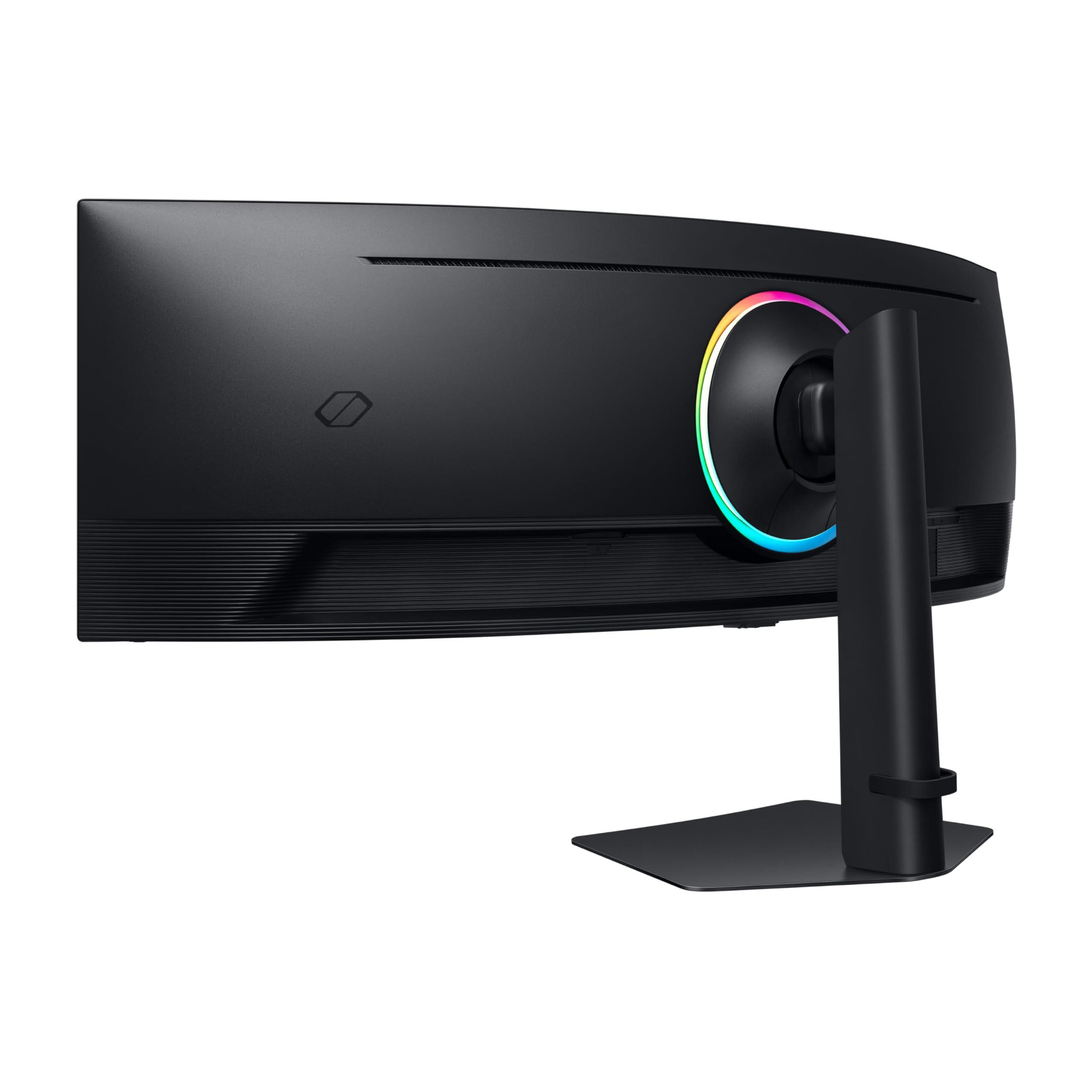 SAMSUNG 49” Odyssey G9 Series DQHD 1000R Curved Gaming Monitor, 1ms(GtG), VESA DisplayHDR 1000, 240Hz, AMD FreeSync Premium Pro, Height Adjustable Stand, Ultrawide Screen, LS49CG954ENXZA, 2024 - Image 7