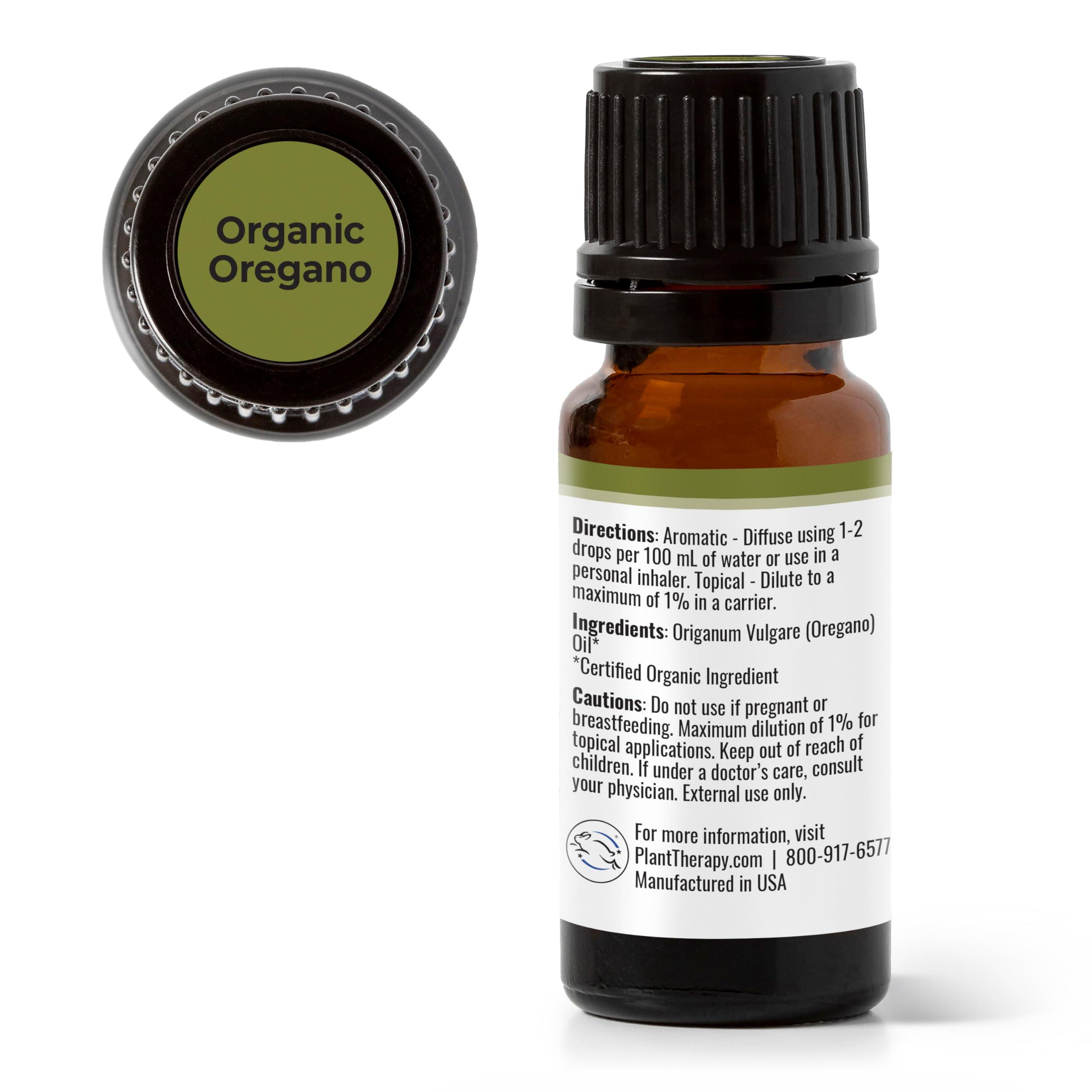 Plant Therapy Organic Oregano Essential Oil 100% Pure, USDA Certified Organic, Undiluted, Natural Aromatherapy, Therapeutic Grade 10 mL (1/3 oz) - Image 6