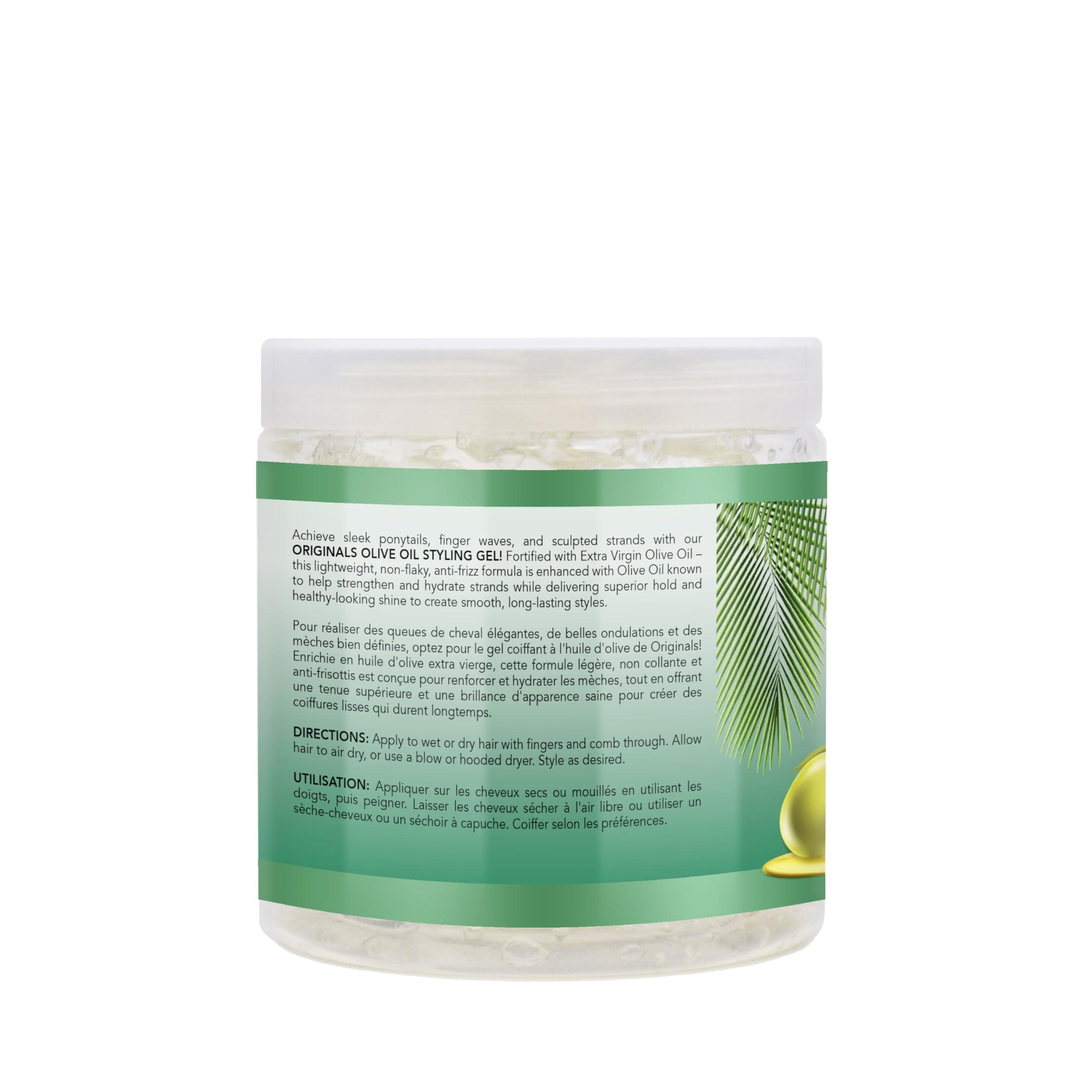 Originals by Africa's Best Olive Oil Styling Gel - for Non-Flaky, Superior Hold and Shine - 9 oz - Image 6