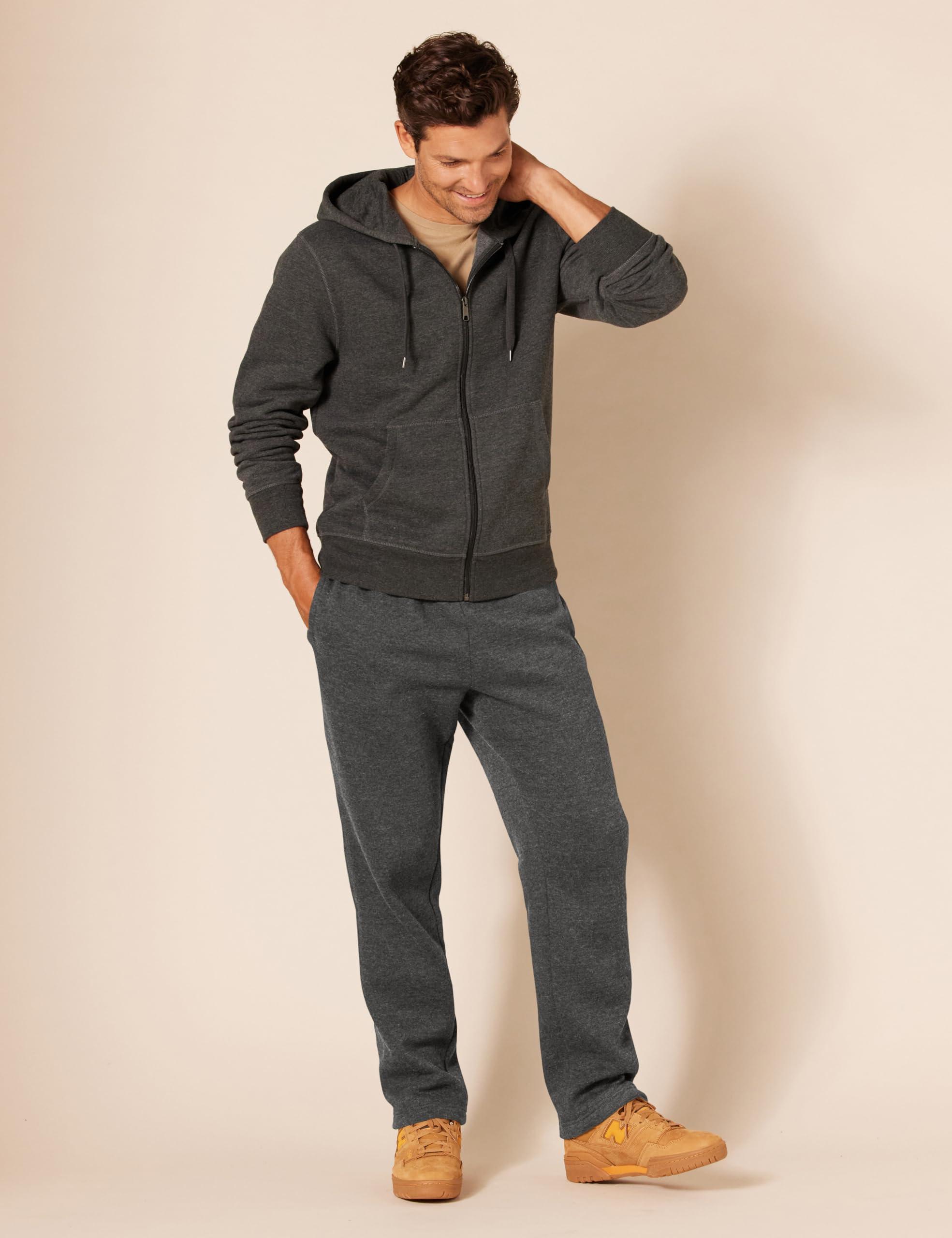 Amazon Essentials Men's Fleece Open Bottom Sweatpant (Available in Big & Tall) - Image 5