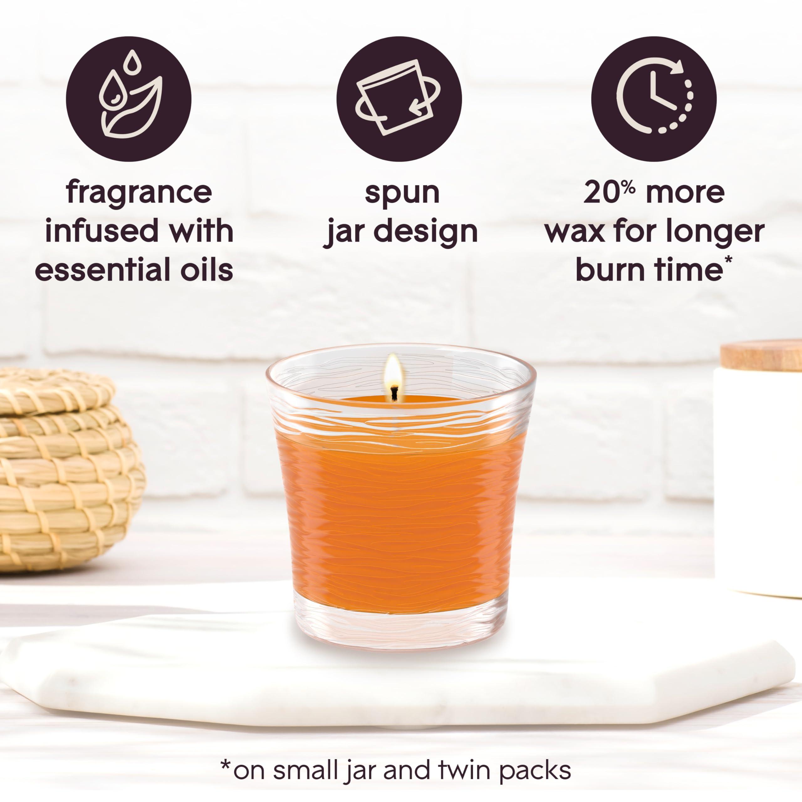 Glade 1-Wick Scented Candle Jar, Hawaiian Breeze, Air Freshener Infused with Essential Oils, 4.08 Oz, 2 Count - Image 4