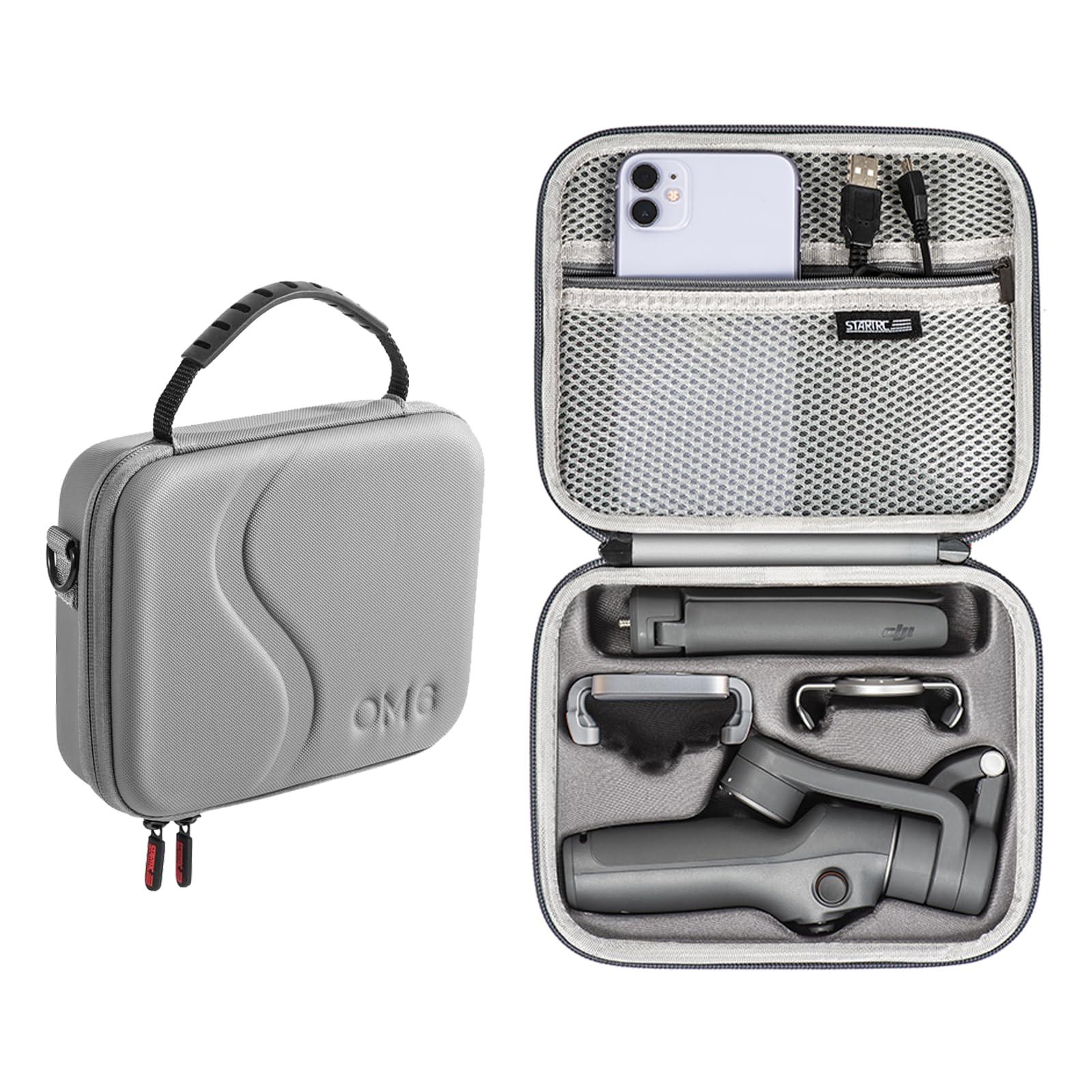 ZestylHome Osmo Mobile 6 Case, Waterproof Portable Storage Bag for DJI Osmo Mobile 6 with Shoulder Strap for Gimbal Stabilizer, Compatible with Smartphone Accessories