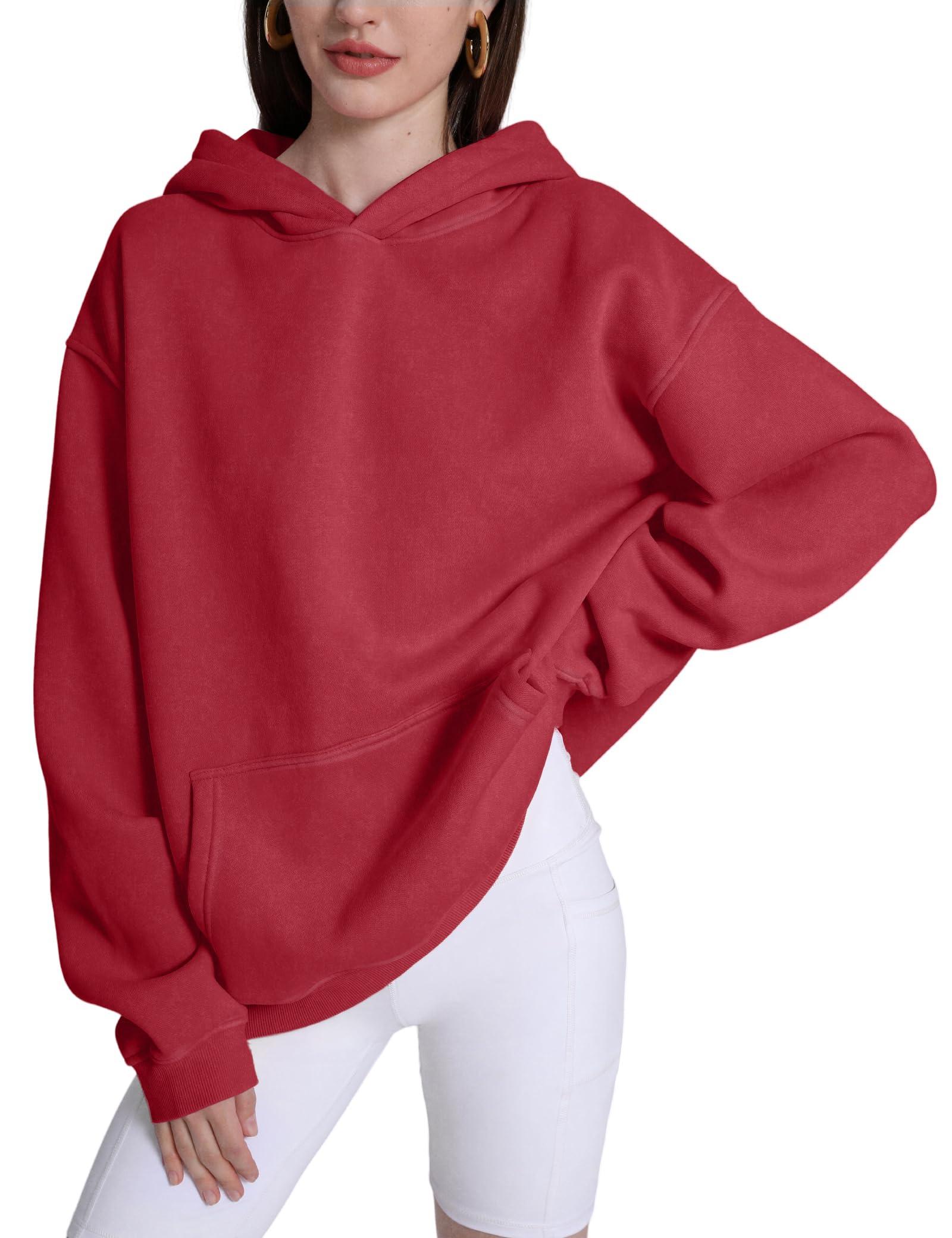 Dnzzs Acid Wash Hoodie for Womens Pullover Oversized Women's Fashion Hoodies & Sweatshirts Vintage Sweatshirt Heavyweight - Image 2