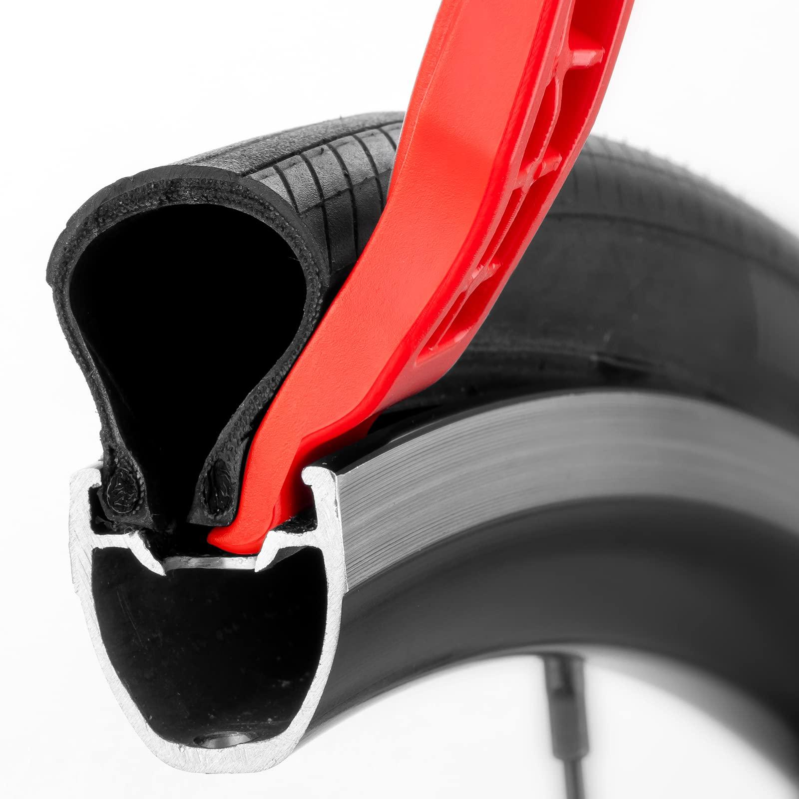 Bicycle Tire Levers - Ultra Strong Tire Removal Tool for Road or Mountain Bike Tires - Image 2