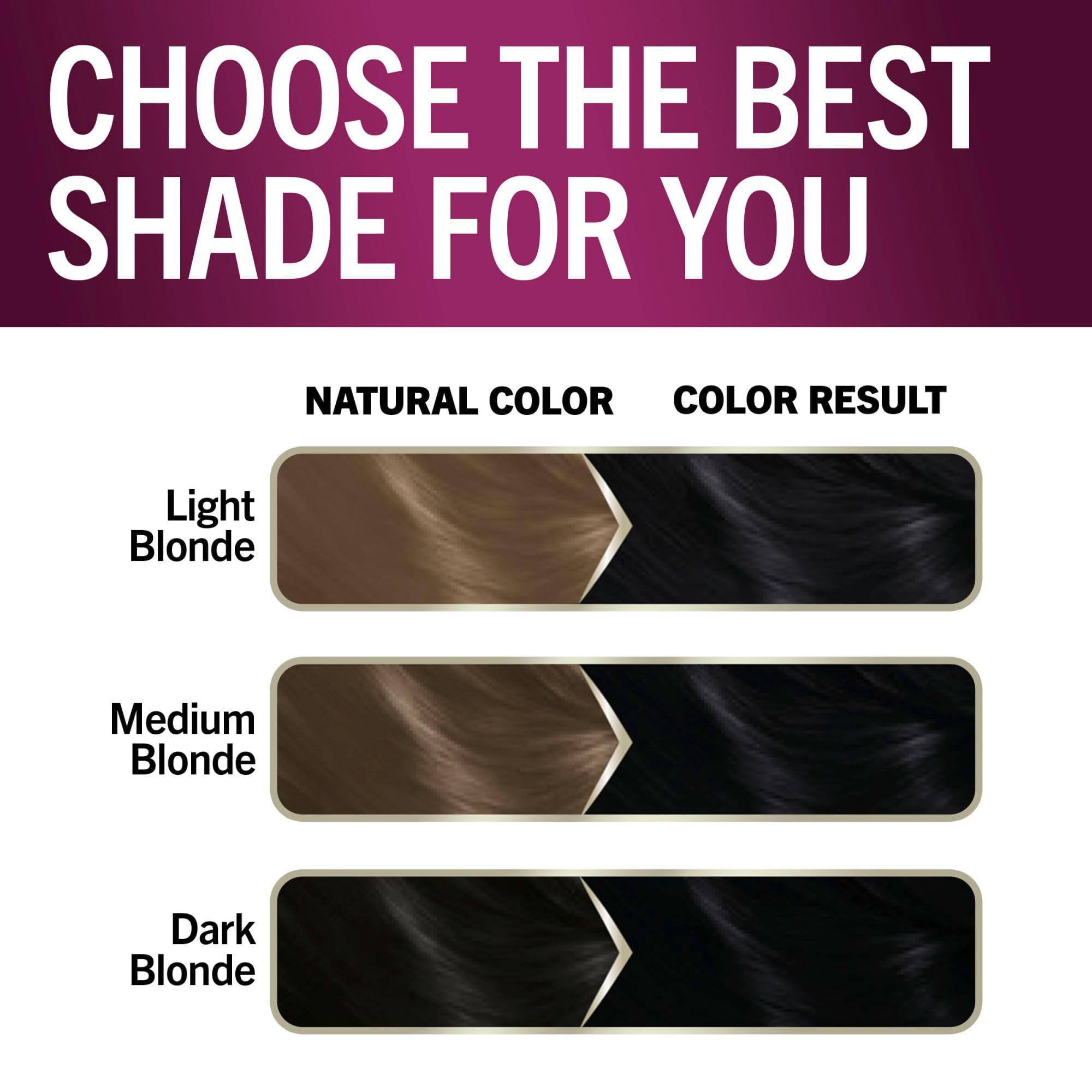 Schwarzkopf Keratin Color Permanent Hair Color, 1.0 Black Onyx, 1 Application - Salon Inspired Permanent Hair Dye, for up to 80% Less Breakage vs Untreated Hair and up to 100% Gray Coverage - Image 9