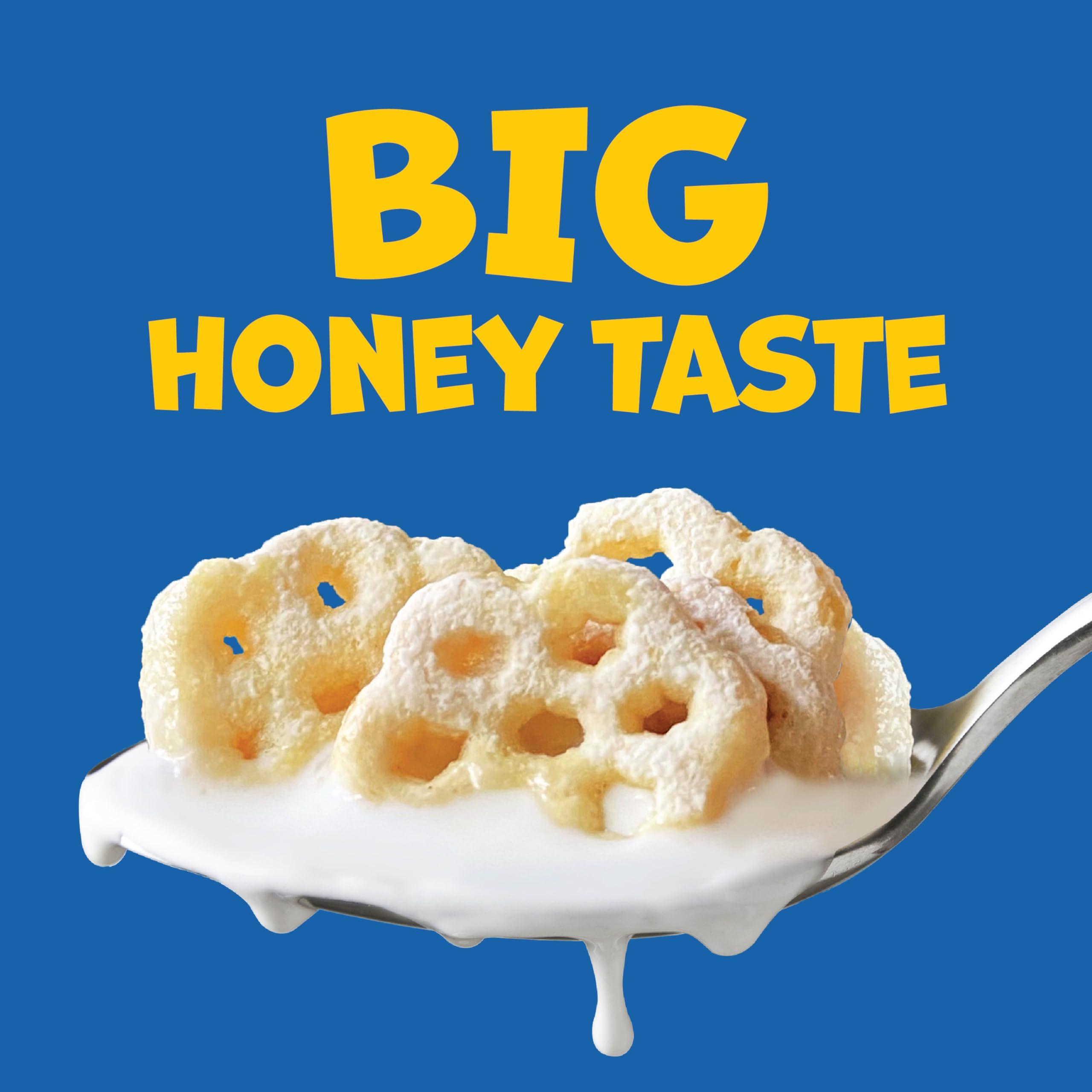 Post Honeycomb Cereal, Honey Flavored Sweetened Corn and Oat Cereal, 19 OZ Box - Image 4