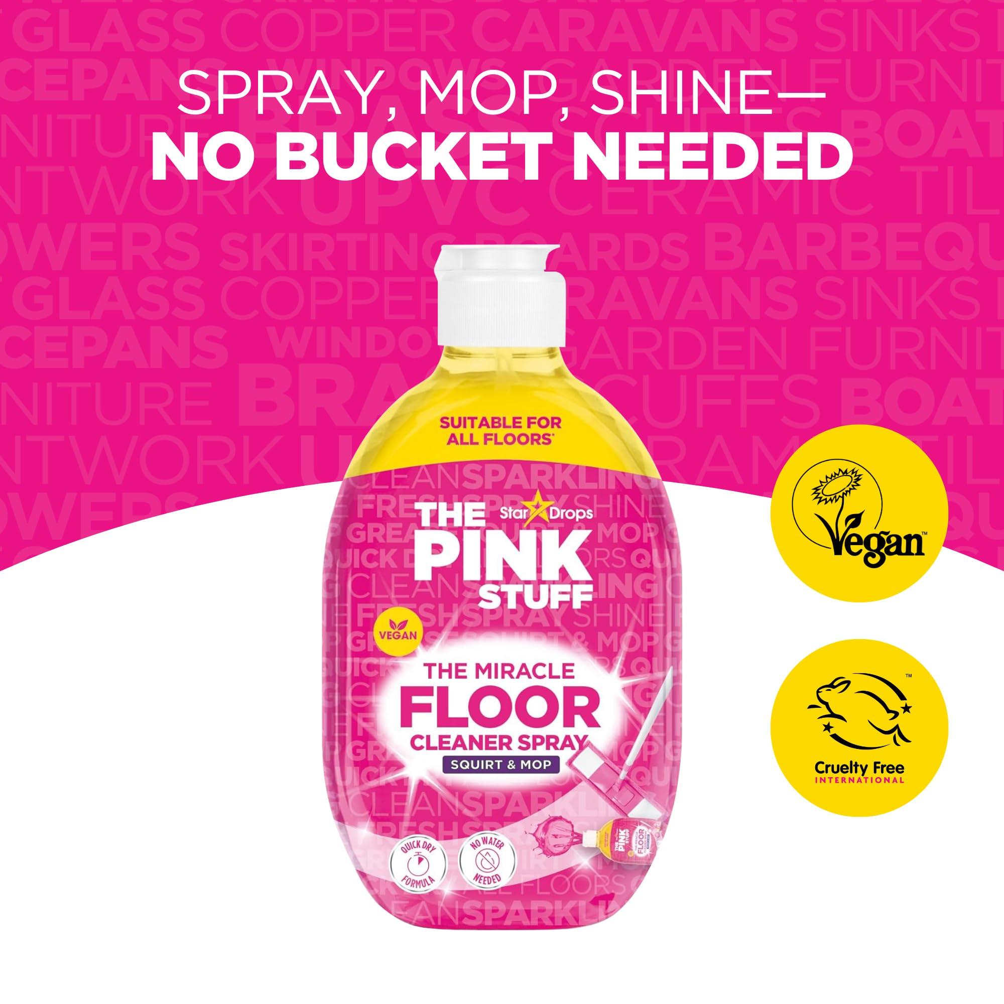 Stardrops - The Pink Stuff - The Miracle Floor Cleaner Spray - Squirt and Mop - Image 2