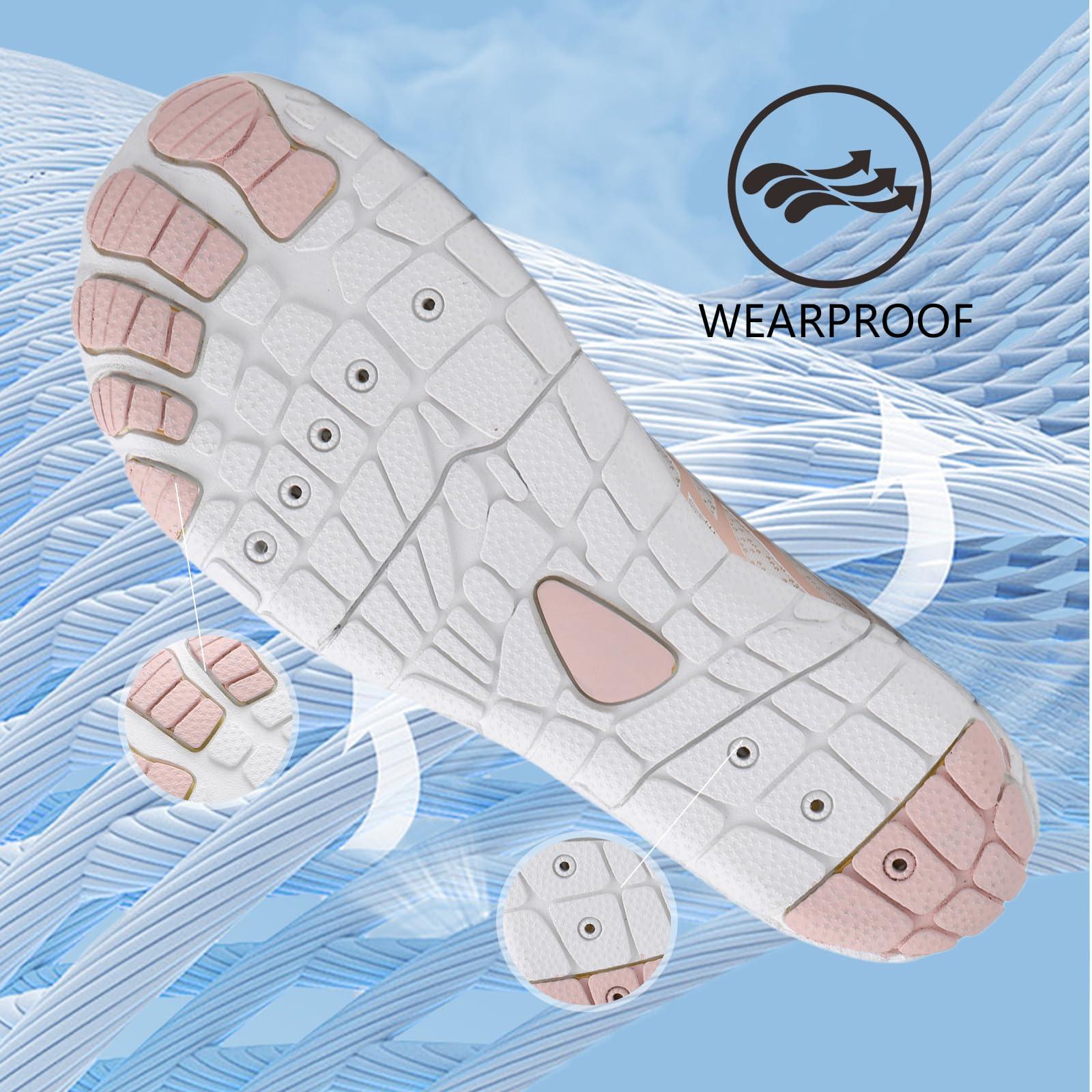 SIOSNETA Hike Barefoot Shoes for Women Men, Breathable Non-Slip Athletic Footwear, Wide Toe Water Shoes for Hiking, Non-Slip Neuropathy Shoes for Women Men, Grounded Comfort wear - Image 3