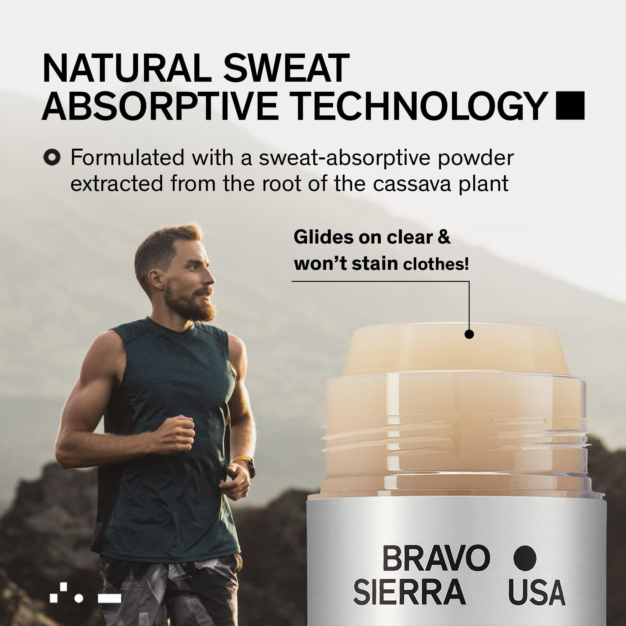 Aluminum-Free Deodorant for Men by Bravo Sierra, 1-Pack -Contains Natural Ingredients –Long Lasting All-Day Odor and Sweat Protection - Citrus and Cedarwood, 3.2 oz -Paraben-Free, Vegan & Cruelty-Free - Image 4