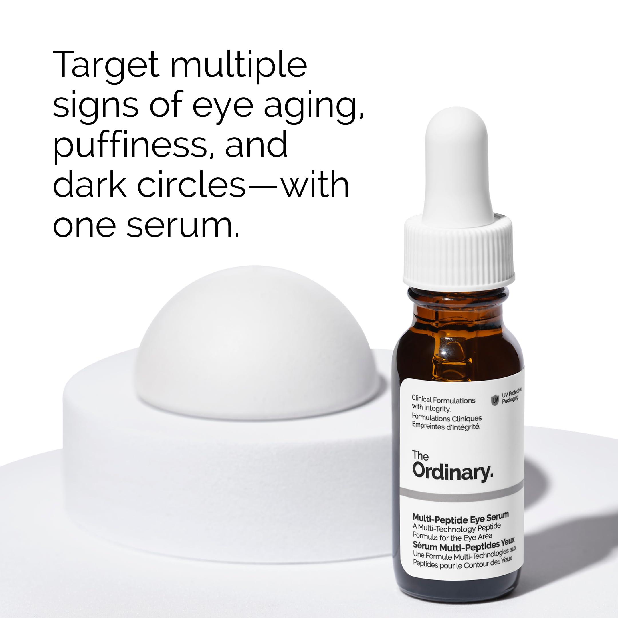 The Ordinary Multi-Peptide Eye Serum, Anti-Aging Formula for Crow’s Feet, Dark Circles & Puffiness - Image 2