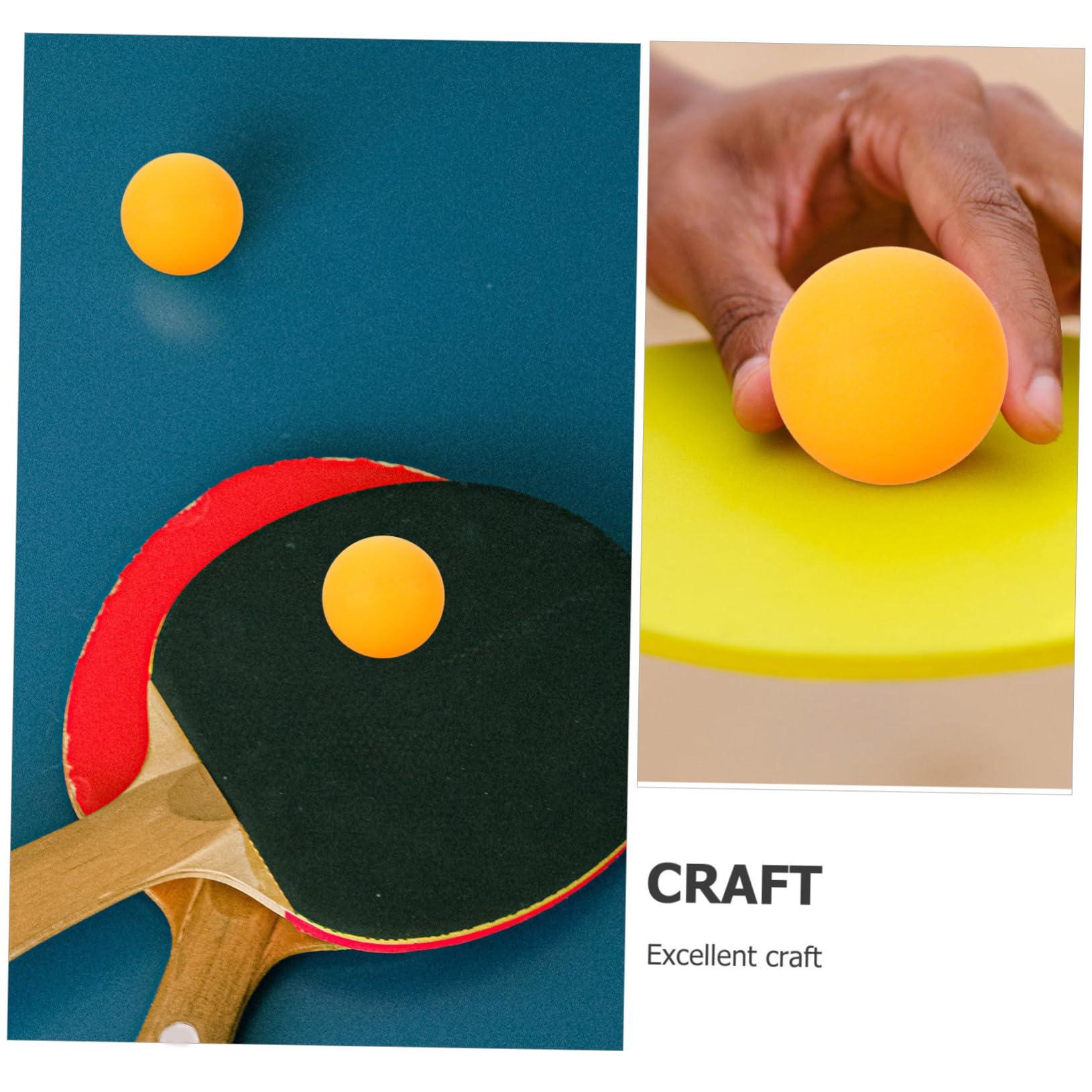 OHPHCALL 60pcs Table Tennis Small Round Training for Beginners Consistent Bounce for Pong Games and Serving Machines Reusable Material - Image 4