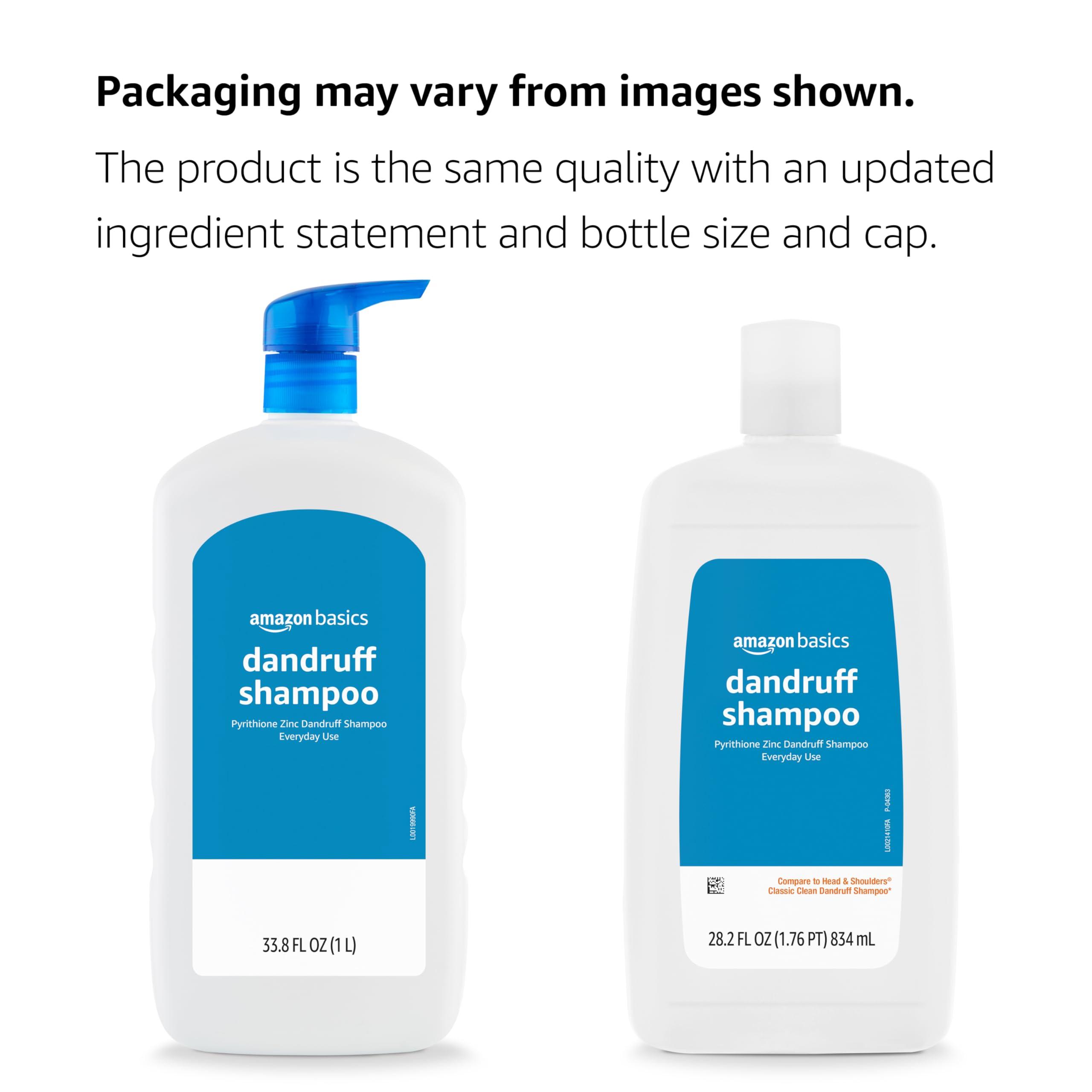 Amazon Basics Dandruff Shampoo for Normal to Oily Hair, 28.2 Fluid Ounces, 1 Pack - Image 3