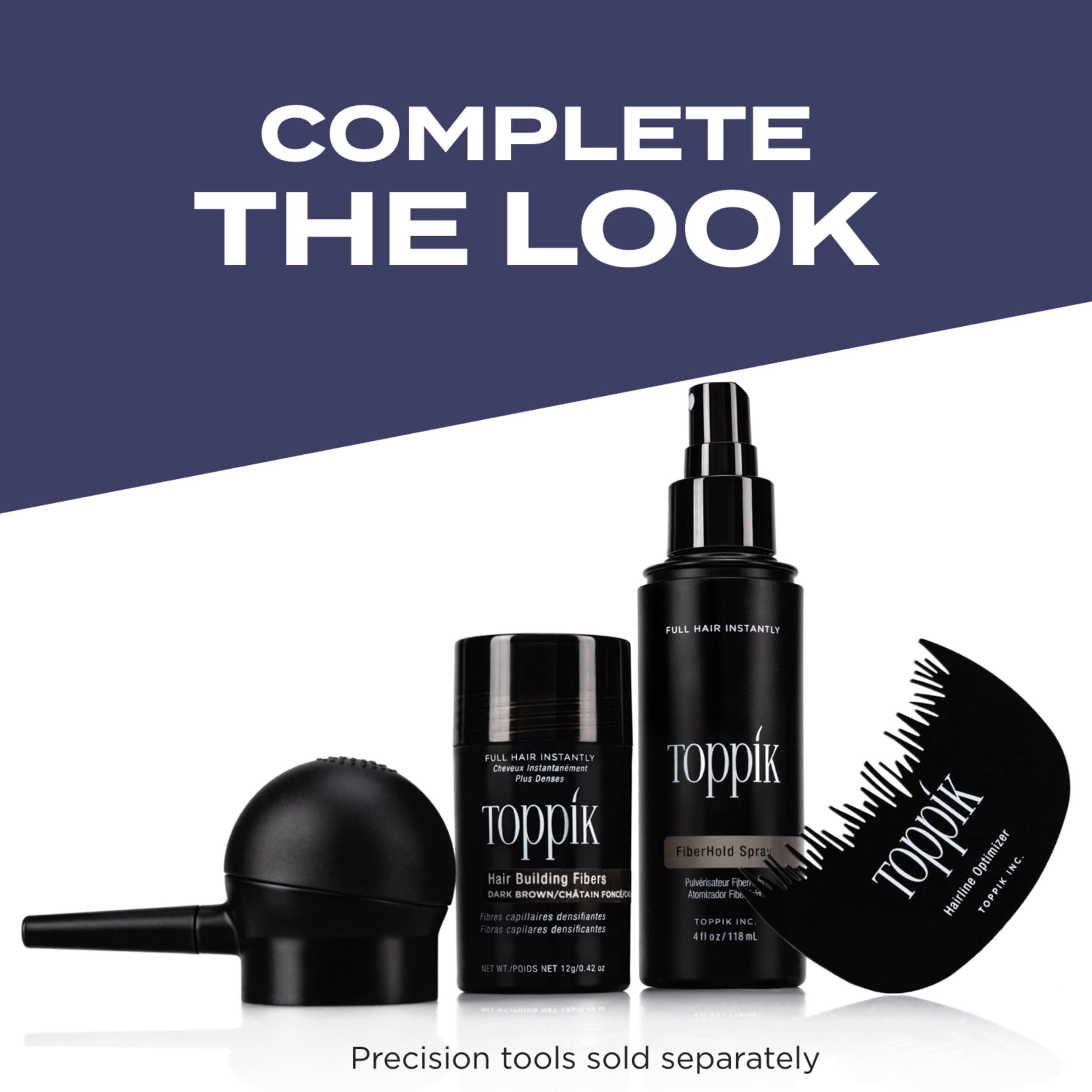 Toppik Hair Building Fibers, Fill In Fine or Thinning Hair Instantly Thicker, Fuller Looking Hair 9 Shades,4 size options - Image 9