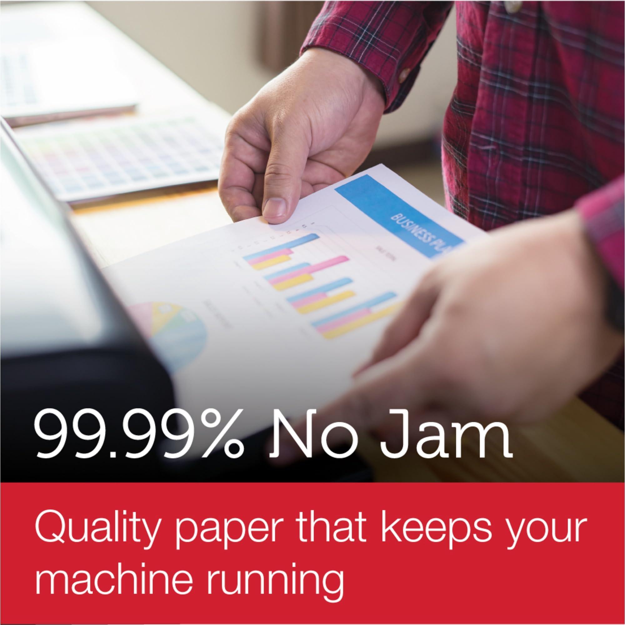 Office Depot(R) Brand Multiuse Paper, Letter Size Paper, 94 (U.S.) Brightness, 20 Lb, White, 500 Sheets Per Ream, Case Of 8 Reams - Image 4
