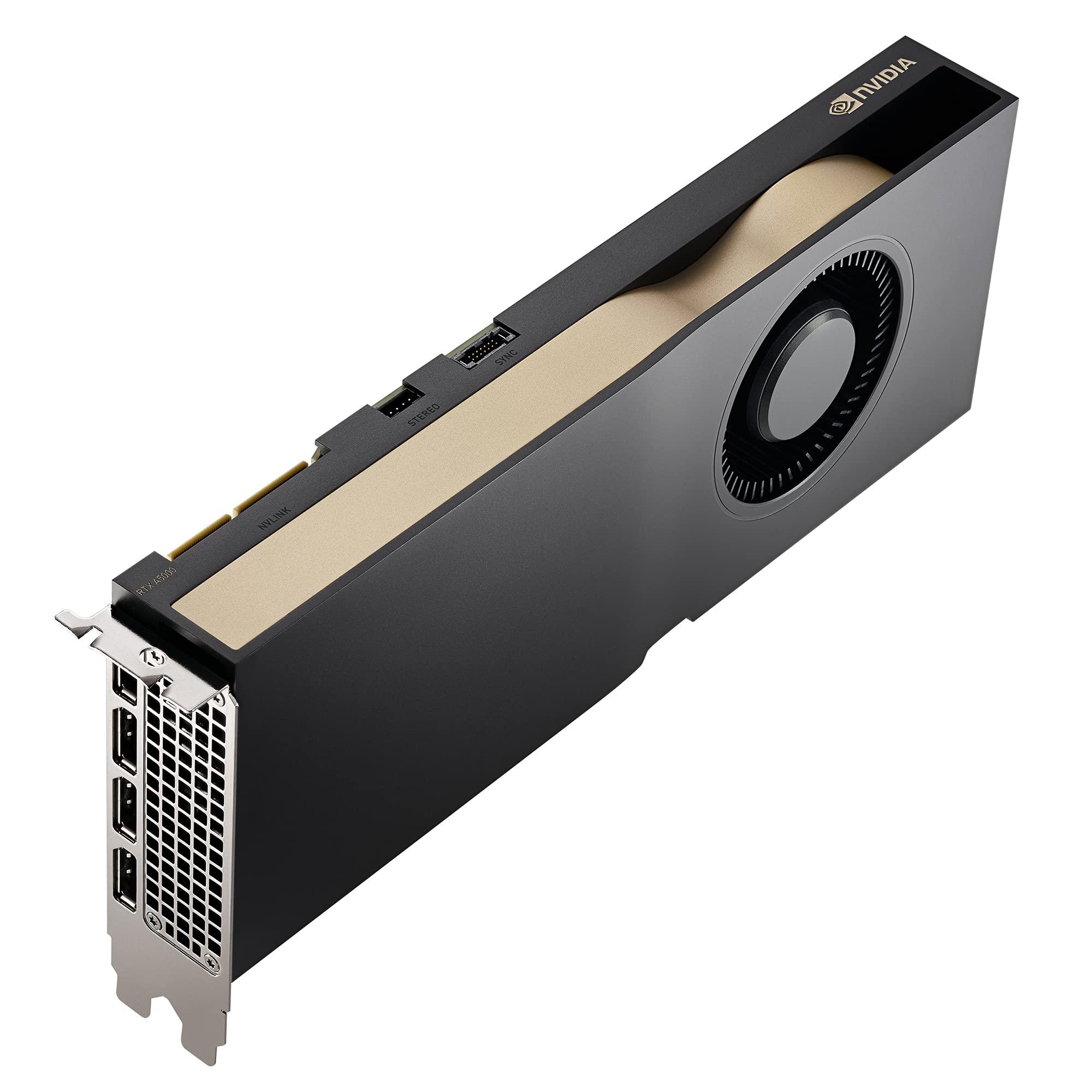 PNY NVIDIA RTX A5000 Professional Graphic Card 24GB GDDR6 PCI Express 4.0 x16, Dual Slot, 3X DisplayPort, 8K Support, Ultra-Quiet Active Fan - Image 4