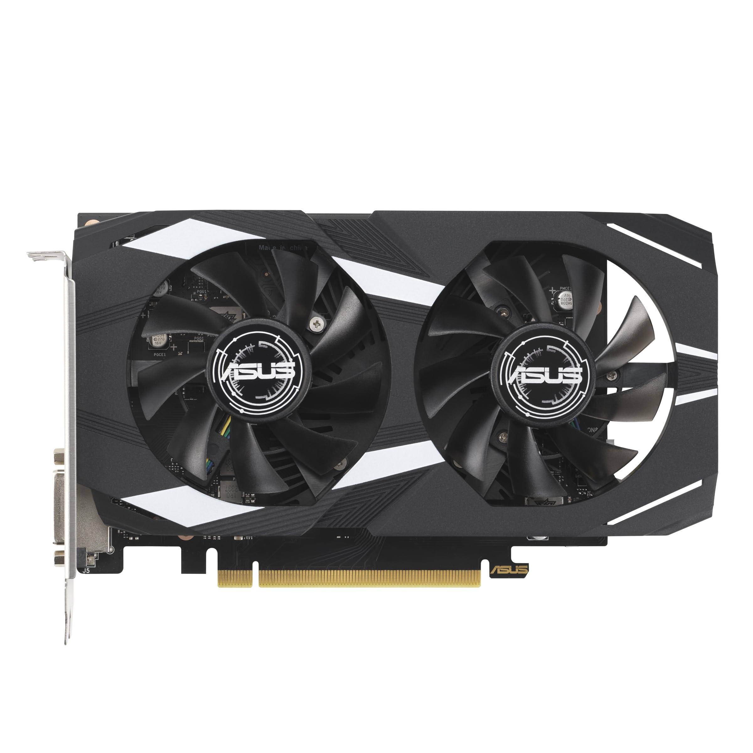 ASUS Dual NVIDIA GeForce RTX 3050 6GB OC Edition Gaming Graphics Card - PCIe 4.0, 6GB GDDR6 Memory, HDMI 2.1, DisplayPort 1.4a, 2-Slot Design, Axial-tech Fan Design, 0dB Technology, Steel Bracket - Image 8