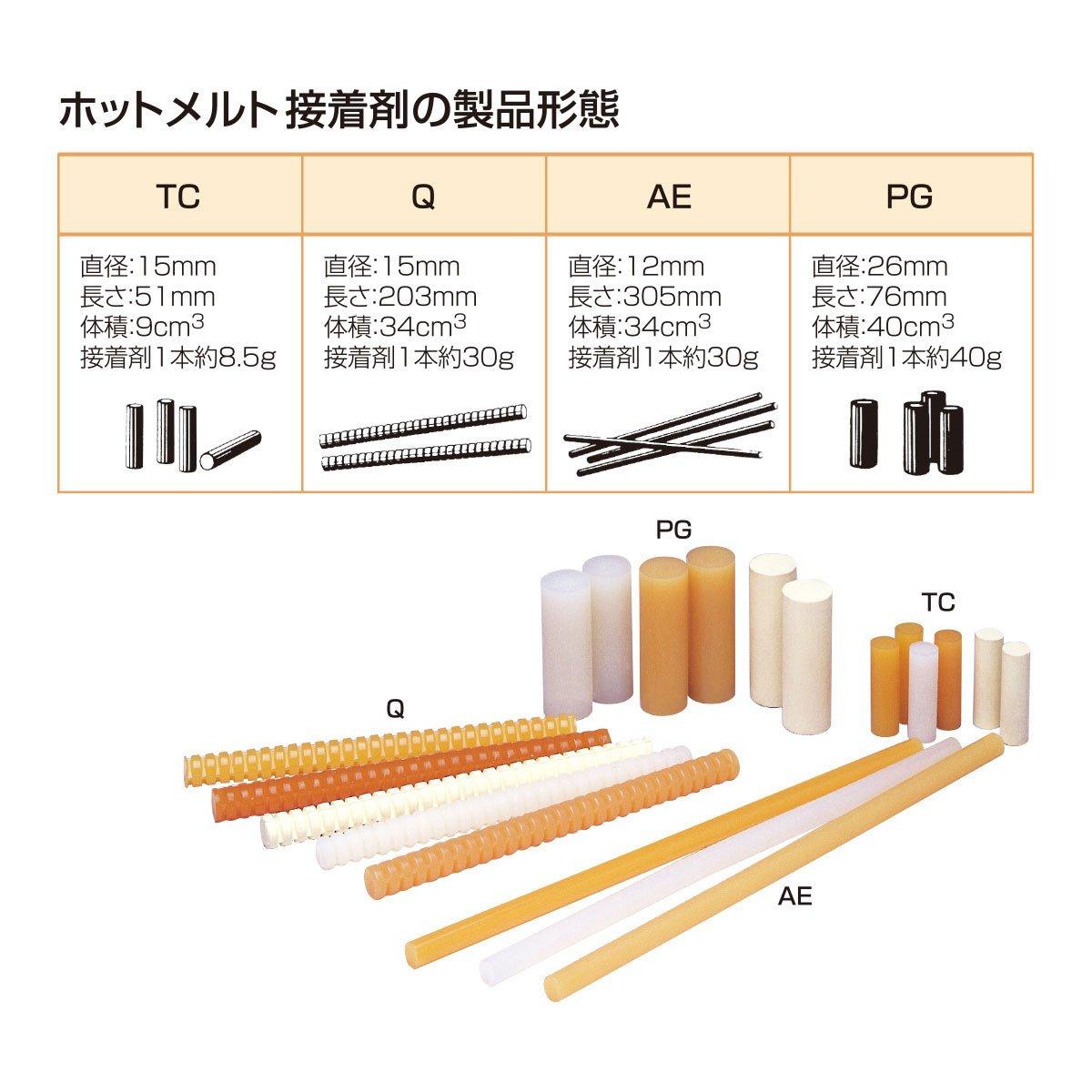 3M Hot Melt Adhesive 3747 Q, Tan, 5/8 in x 8 in - Image 5
