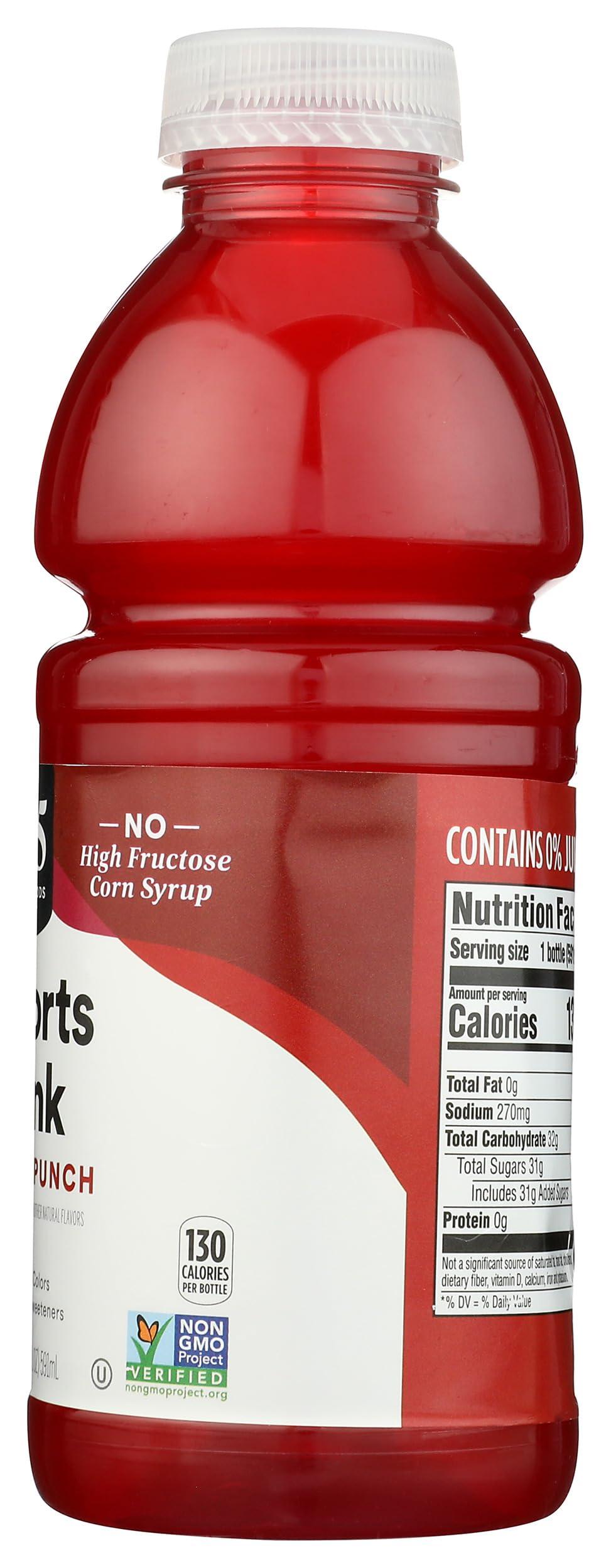 365 by Whole Foods Market, Fruit Punch Sports Drink, 20 Fl Oz - Image 6