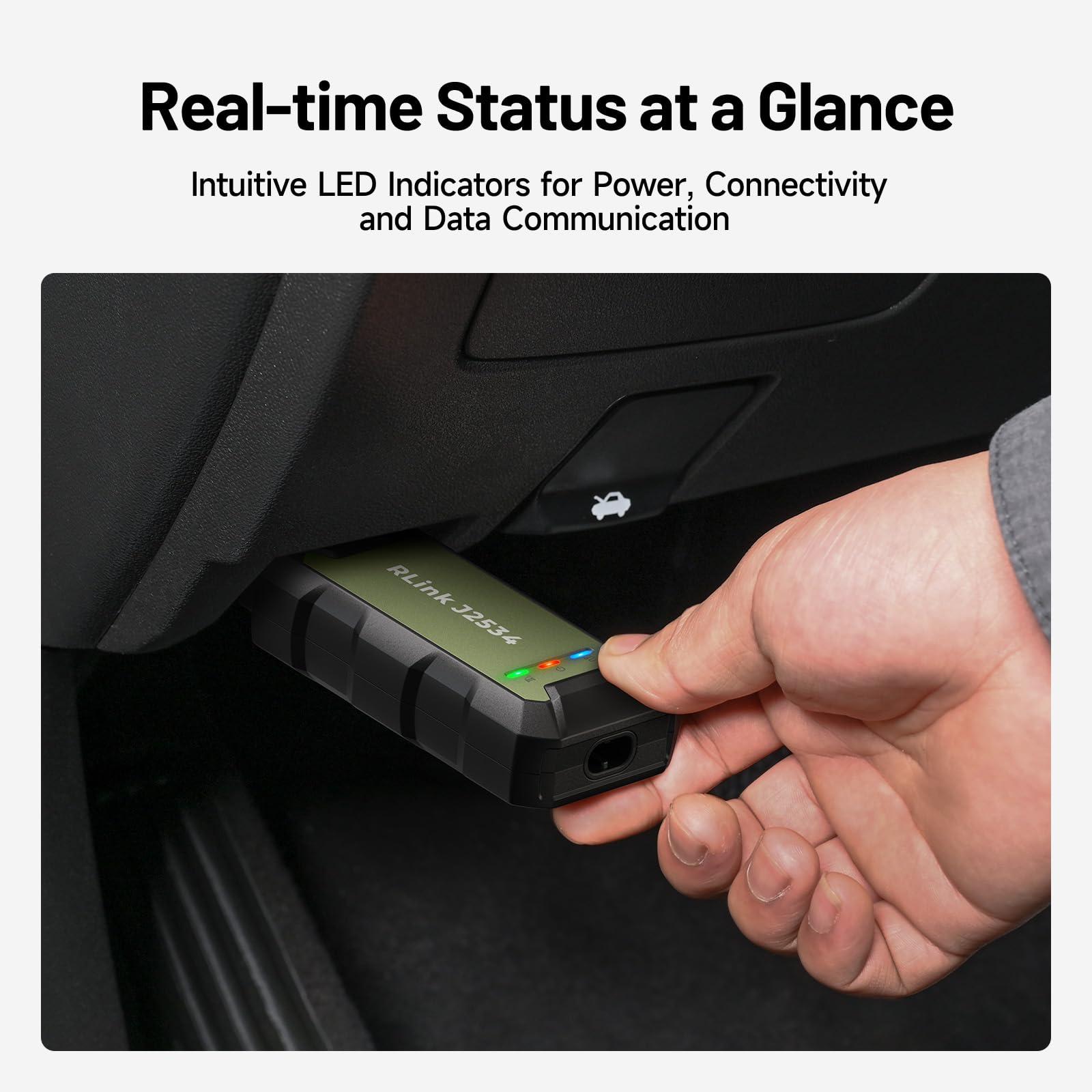 TOPDON RLink J2534 Pass-Thru Programmer, OEM Reprogramming and Diagnostic Tool, Enhanced J2534 VCI, Supports J2534/D-PDU/CAN-FD/DoIP, Compatible with 17+ Vehicle Brands, No OE Software Provided - Image 7