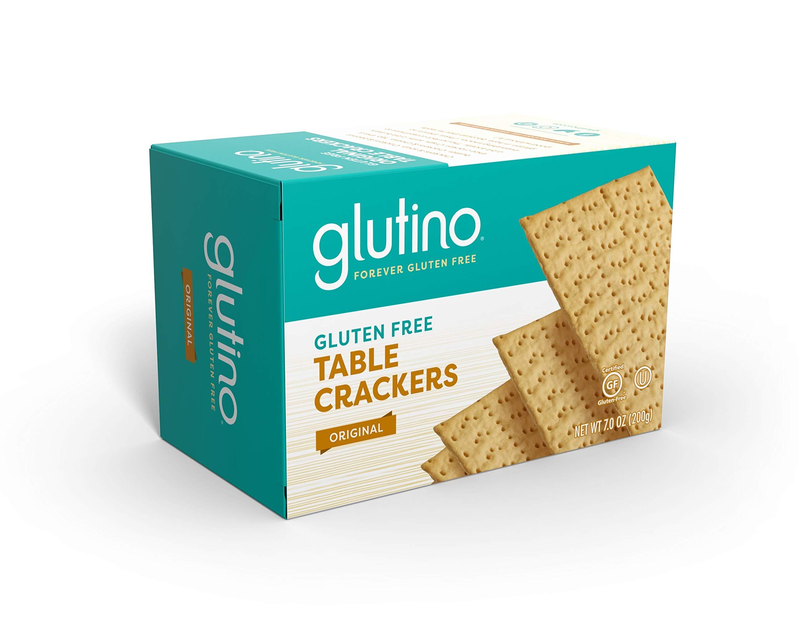 Glutino Gluten Free Table Crackers, Premium Squares, Original, 7 oz - Image 8