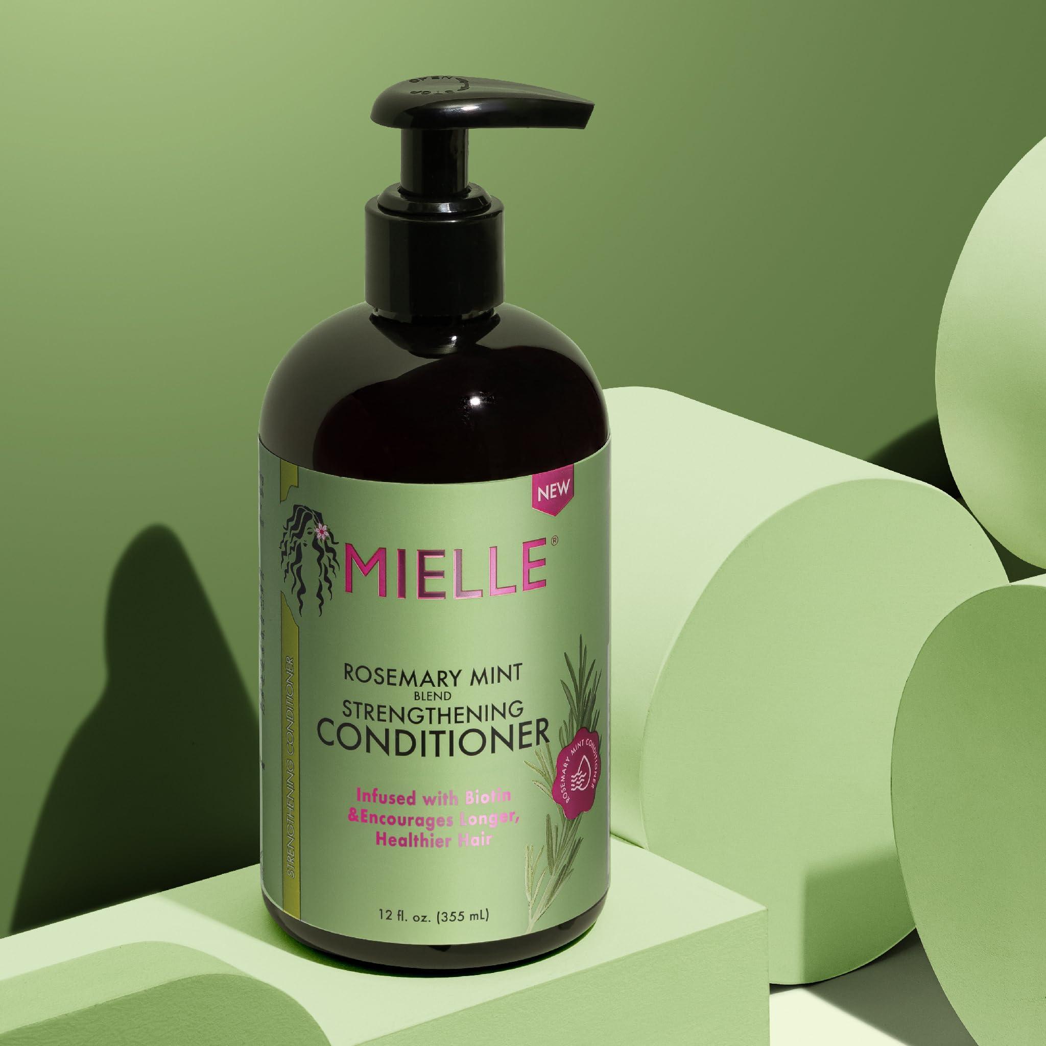 Mielle Organics Rosemary Mint Strengthening Conditioner with Biotin (12 Oz) - Image 5