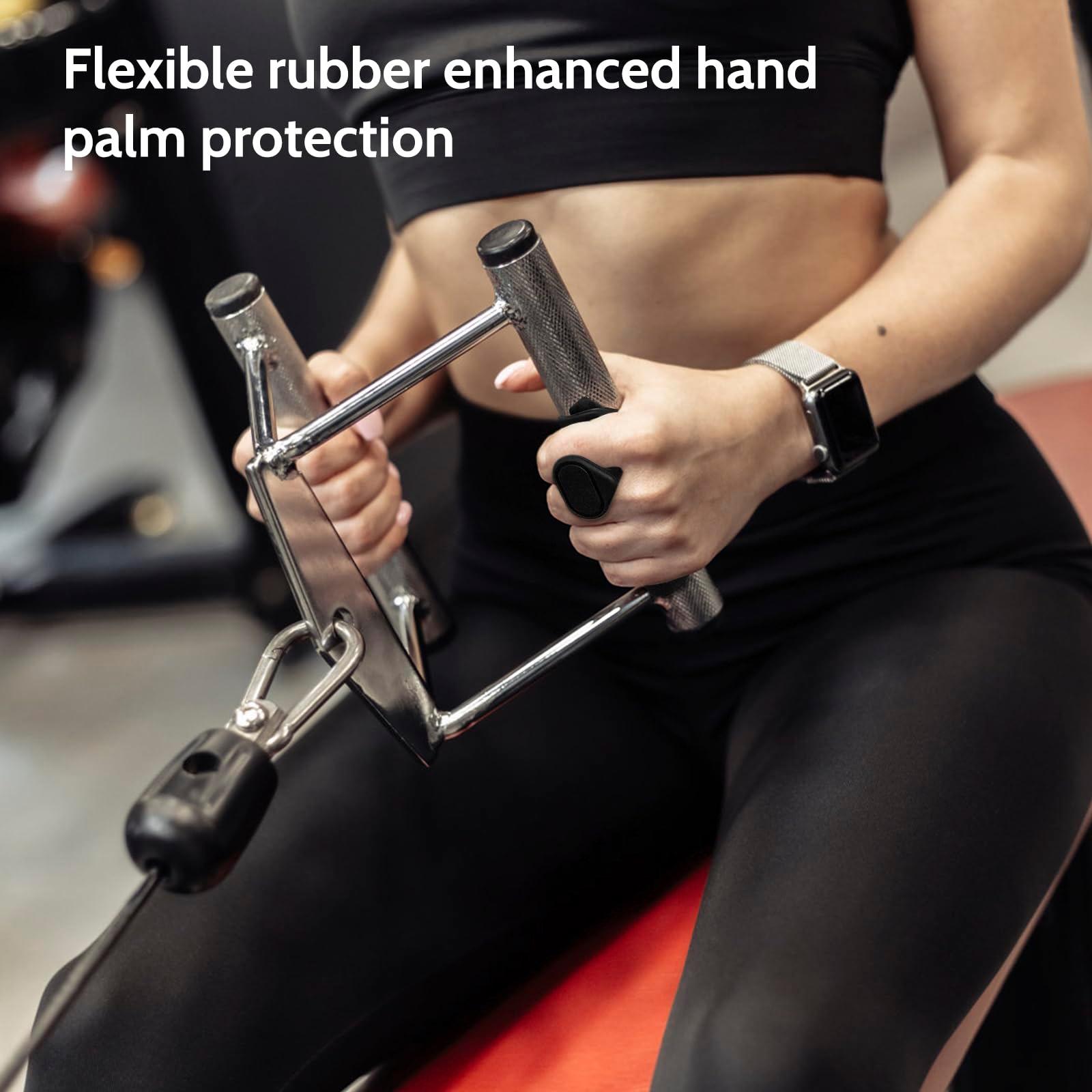 UQOOQFA Weight Lifting Gloves for Men Women: Rubber Gym Weightlifting Anti-Slip Workout Grips for Gym Training and Exercise, Weight Lifting, Dumbbell, Deadlift, Bar Pad Pull Up Grippers No Sweaty - Image 6
