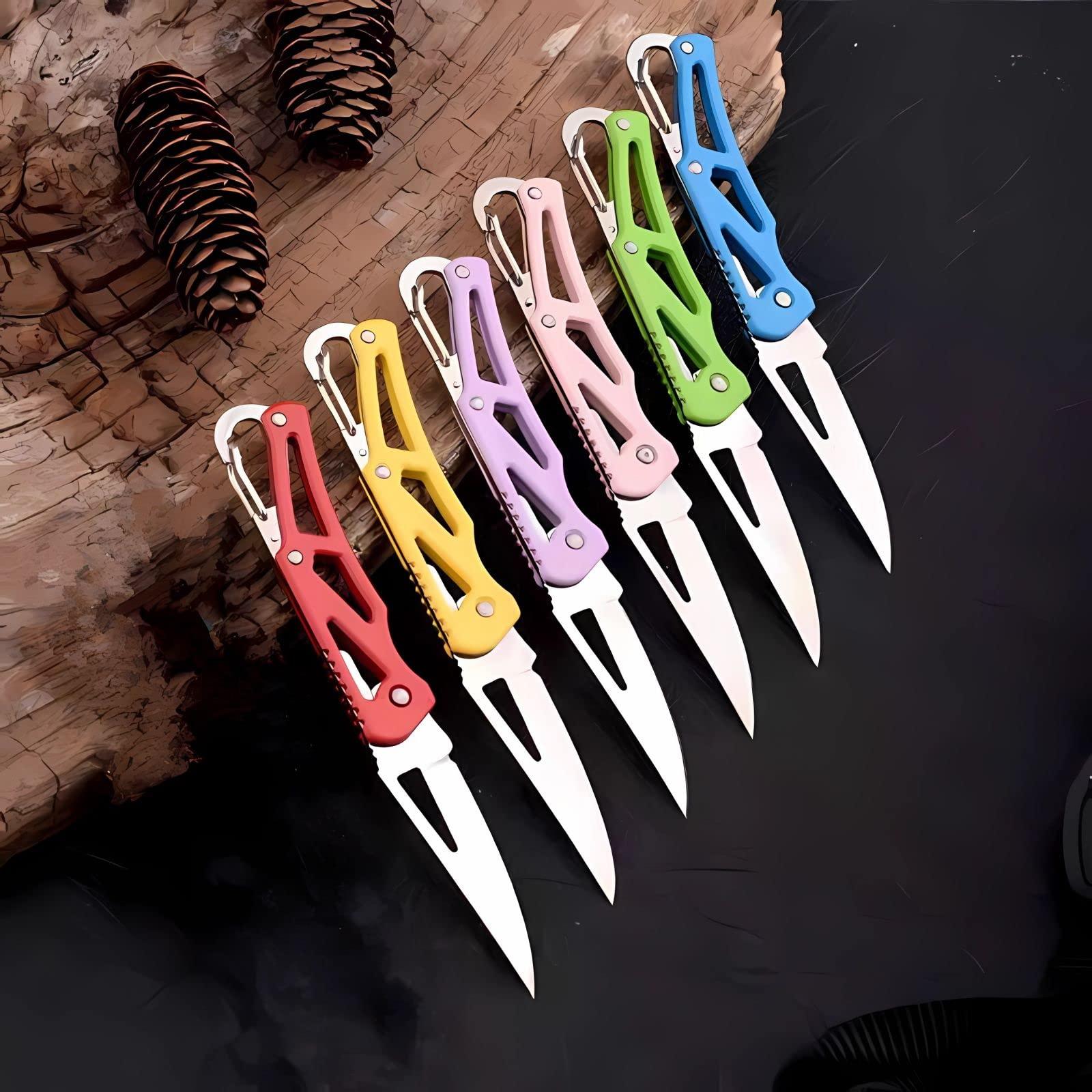SWBIYING 6 Pcs Pocket Knife Set,Pocket Knives & Folding KnivesSmall Mini Pocket Knife,Pocket Knife for Women,Cute Key Accessories,Edc Knife,Cool Gadgets,Box Cutter - Image 5