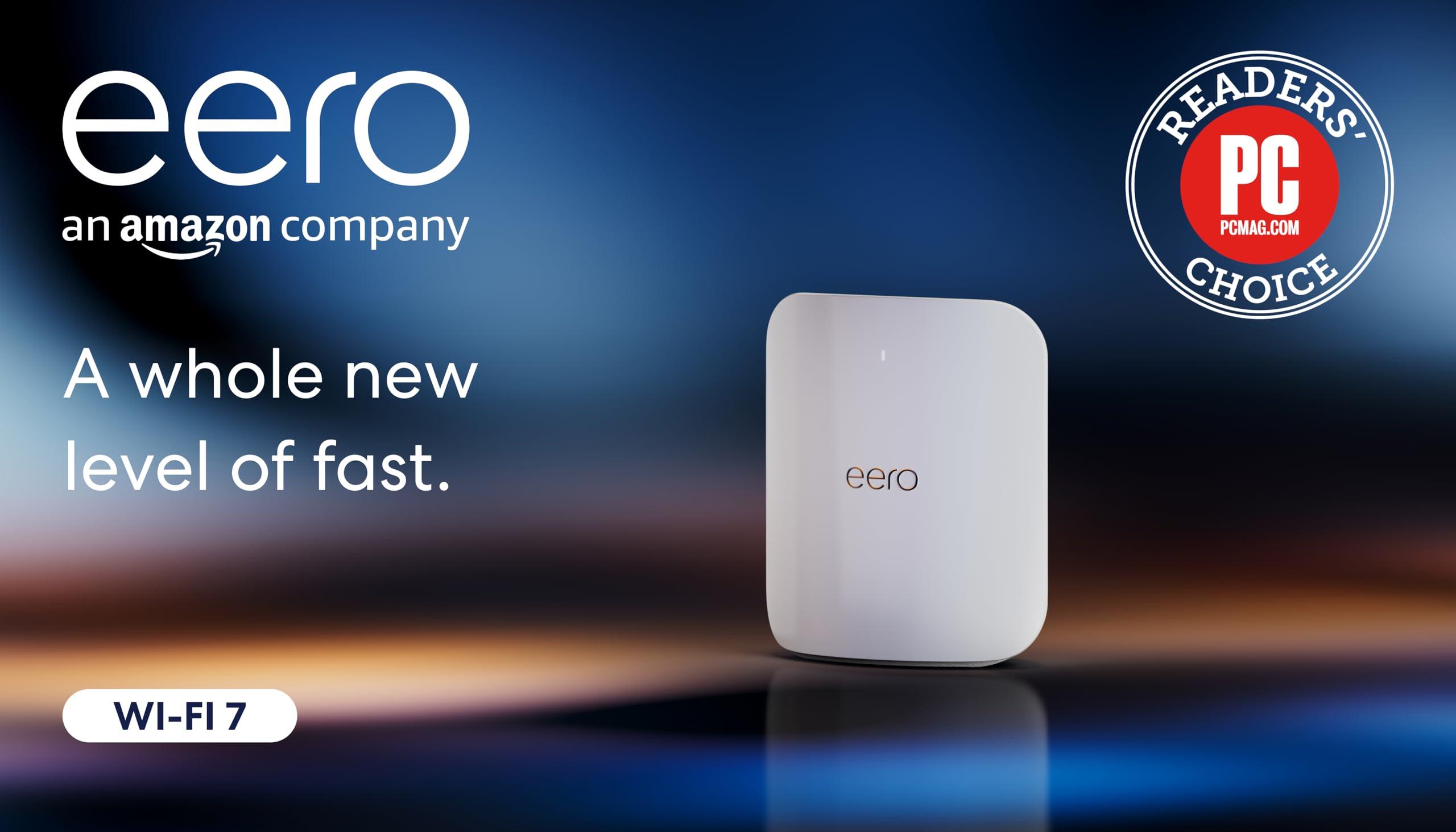 Amazon eero Max 7 (1-pack) with Amazon eero Outdoor 7 (1-pack) mesh wifi system - Image 8