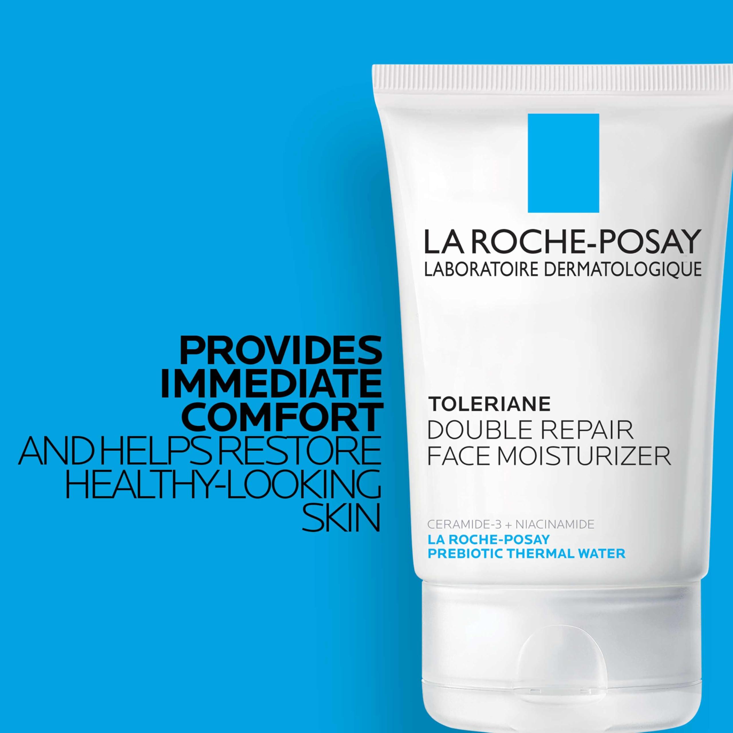 La Roche Posay Toleriane Double Repair Face Moisturizer, Daily Moisturizer Face Cream with Ceramide and Niacinamide for All Skin Types, Oil Free, Fragrance Free - Image 5