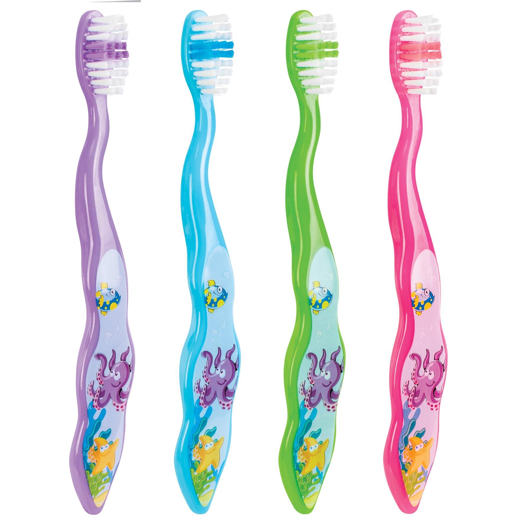 Practicon SmileGoods Child FlosSeas Dental Care Kit with FlosSeas Toothbrush, Toothpaste & FlosSeas Flossers, 72 Pack - Image 4