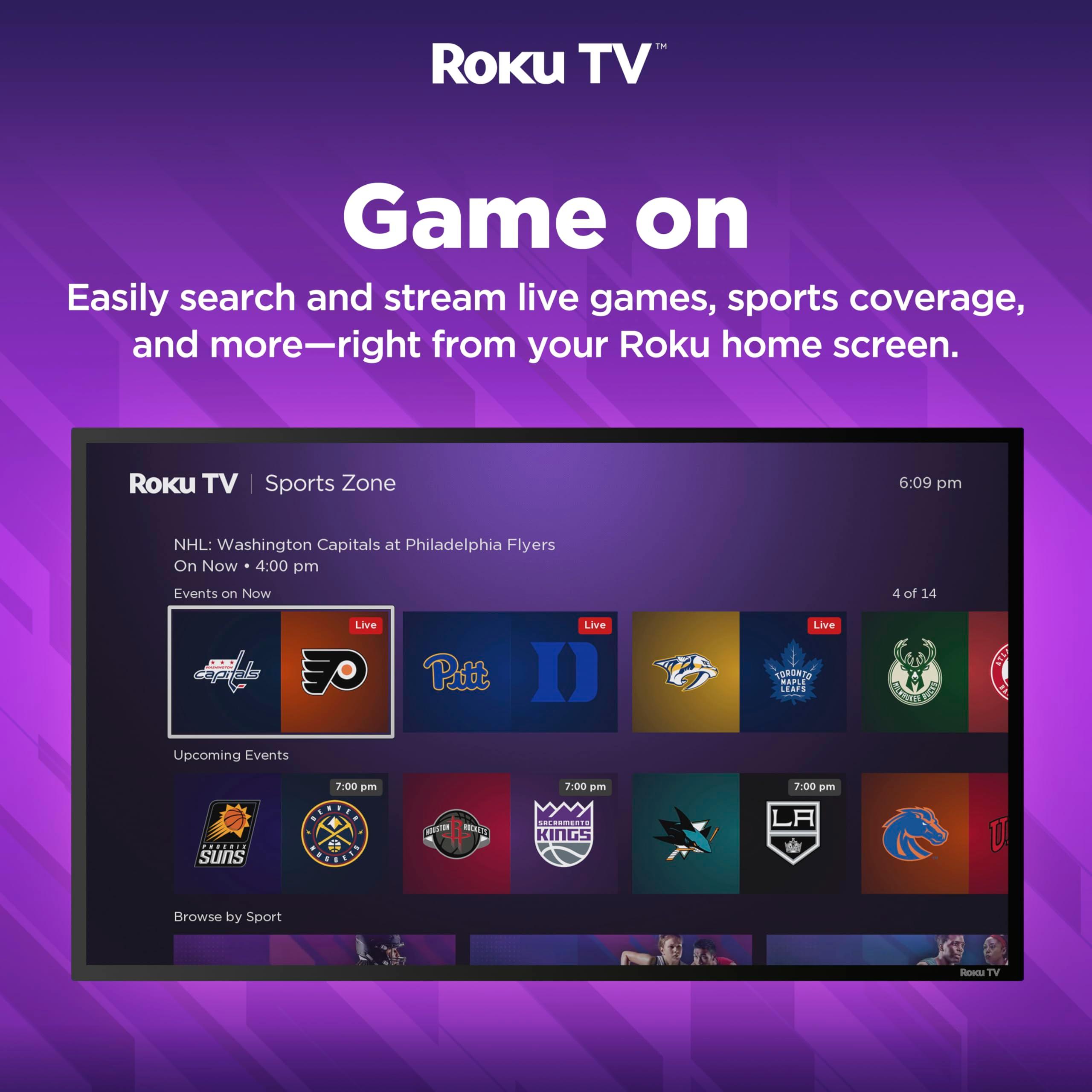Hisense 43-Inch Class A4 Series FHD 1080p Roku TV 43A4NR, Smart, Alexa Compatibility, Google Assistant, 2024 Model, Dolby Audio, Slim Bezel Design - Image 17