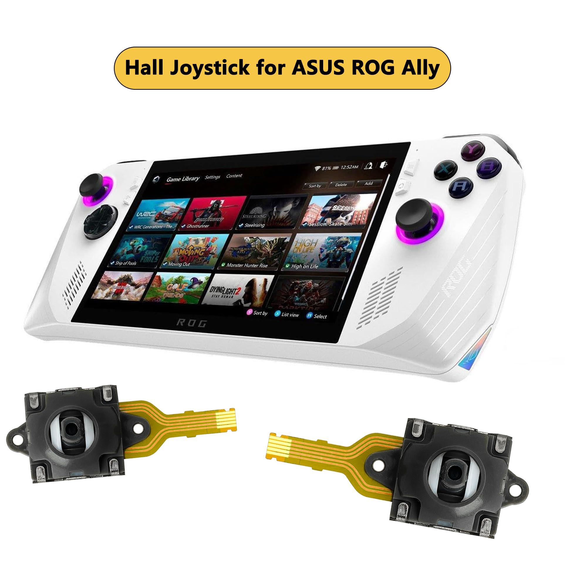 Sedicoca 2 Pack Hall Joystick Replacement for ROG Ally, Hall Joystick Compatible with ASUS ROG Ally Compatible with GPD WIN3 Handheld, Analog Stick Transducer Drift Repair Kit, ROG Ally Accessories - Image 2