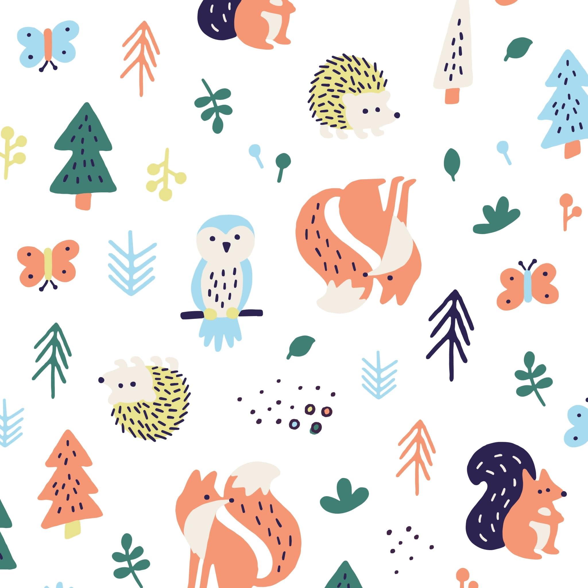 Hello Bello Diapers, Size 3 (14-24 lbs), 92 Count of Premium Disposable Baby Diapers in Bolt Babes and Woodland Animals Designs, Hypoallergenic with Soft, Cloth-Like Feel - Image 3