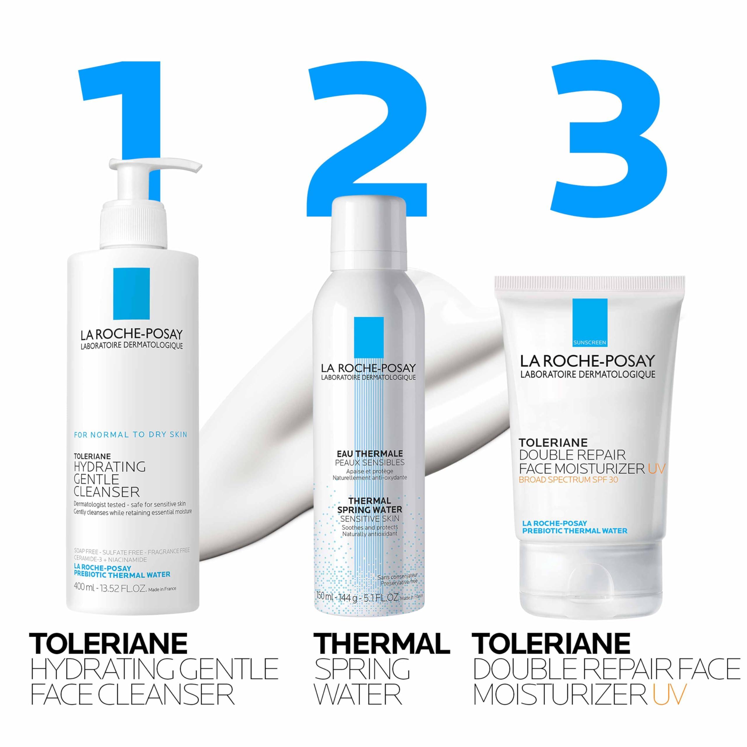 La Roche-Posay Toleriane Double Repair Face Moisturizer, Daily Moisturizer Face Cream with Ceramide & Niacinamide for All Skin Types, Immediate Comfort & Long Lasting Hydration, Fragrance Free - Image 6