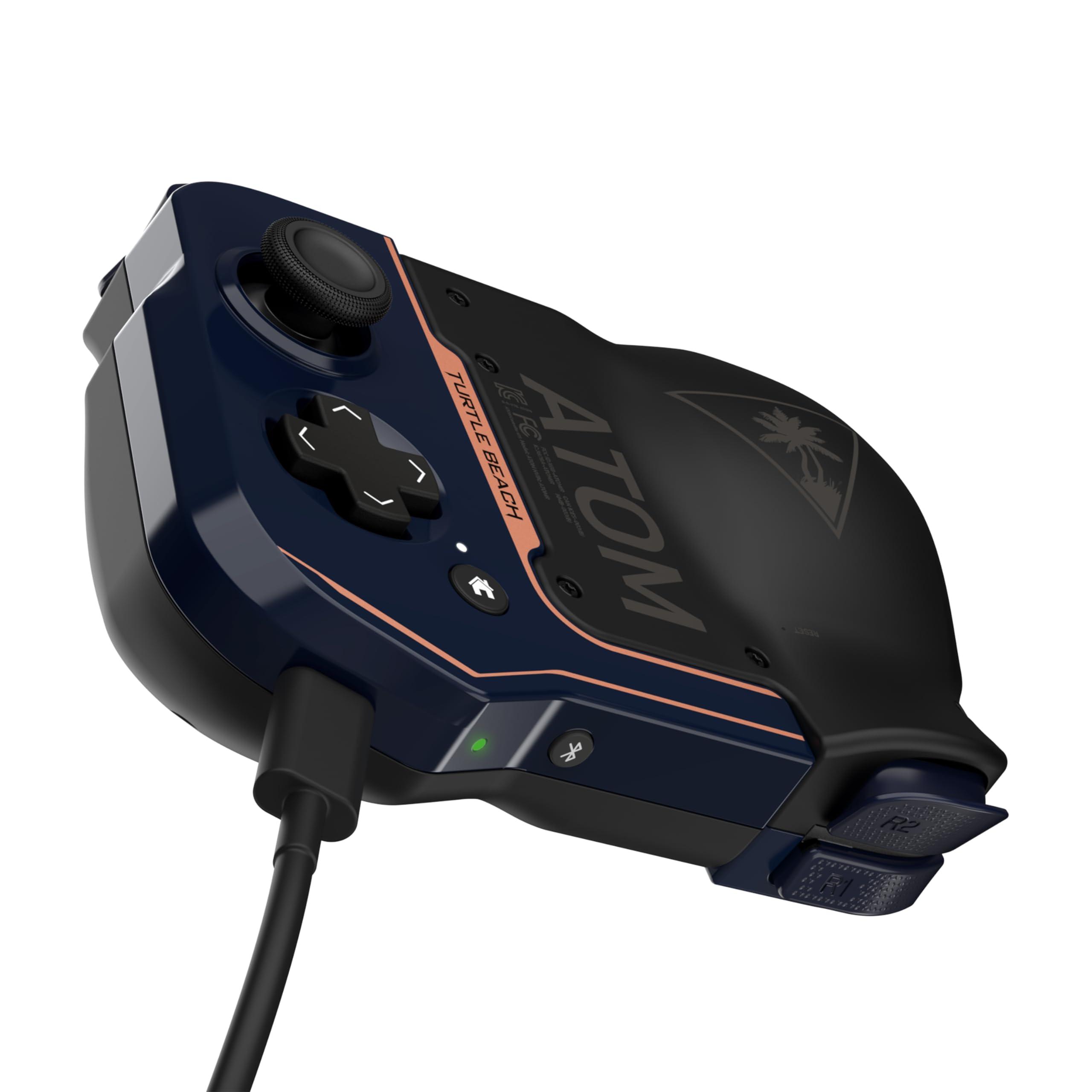 Turtle Beach Atom Mobile Game Controller with Bluetooth for Cloud Gaming on iPhone with Compact Shape, Console Style Controls & Low Latency Bluetooth – Cobalt Blue - Image 10