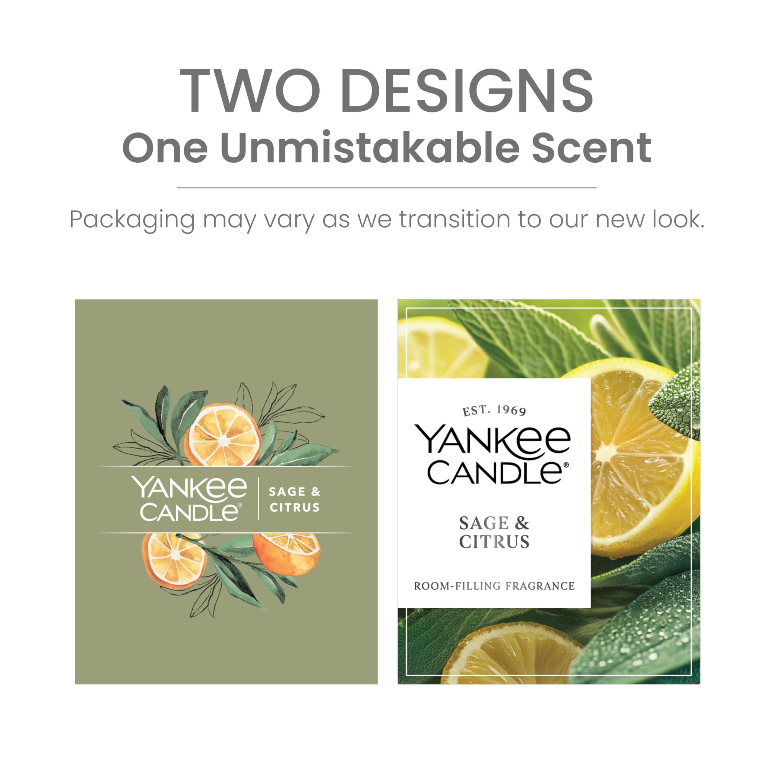 Yankee Candle Large Tumbler Scented Candle with up to 80 Hour Burn Time, Premium Plant Wax Blend for Consistent Burn, 20 oz Tumbler Candle with Room Filling Fragrance, Sage & Citrus - Image 9