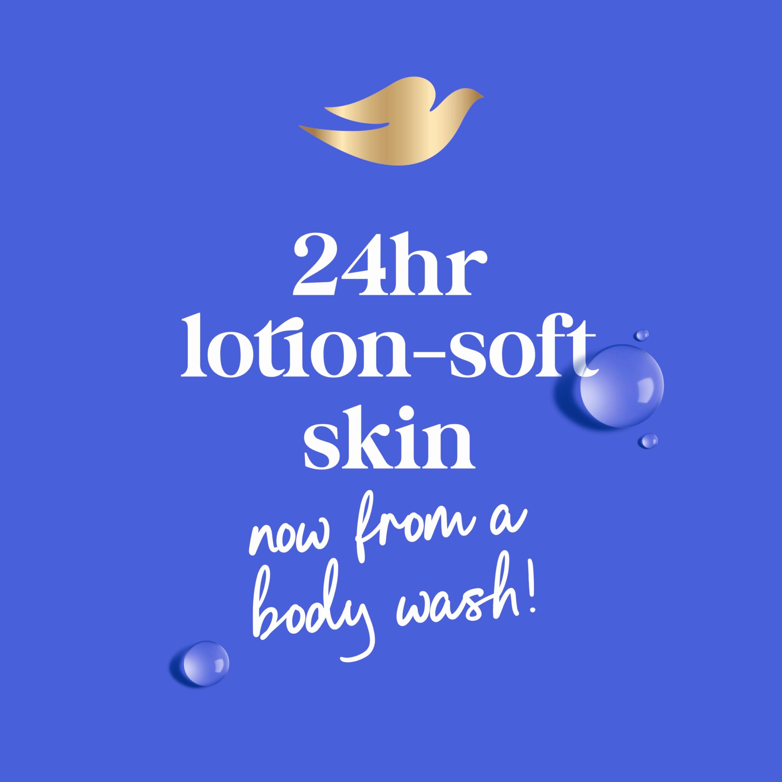 Dove Body Wash Deep Moisture for 24hr Lotion-Soft Skin Moisture Moisturizing Skin Cleanser with No Sulfates No Parabens 30.6 oz - Image 12