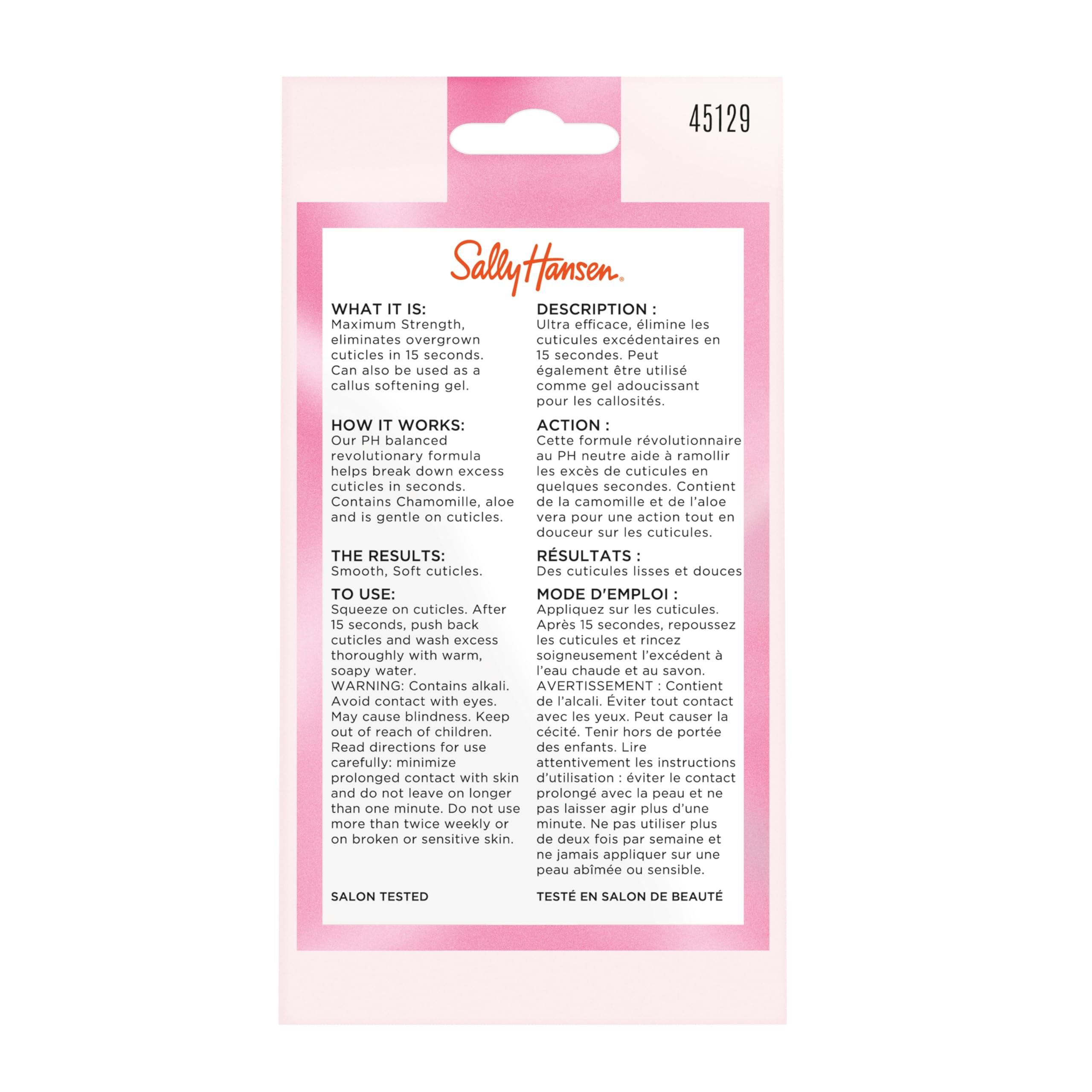 Sally Hansen Instant Cuticle Remover™, Nail Treatment, Fast Drying, Contains Aloe and Chamomile - Image 6