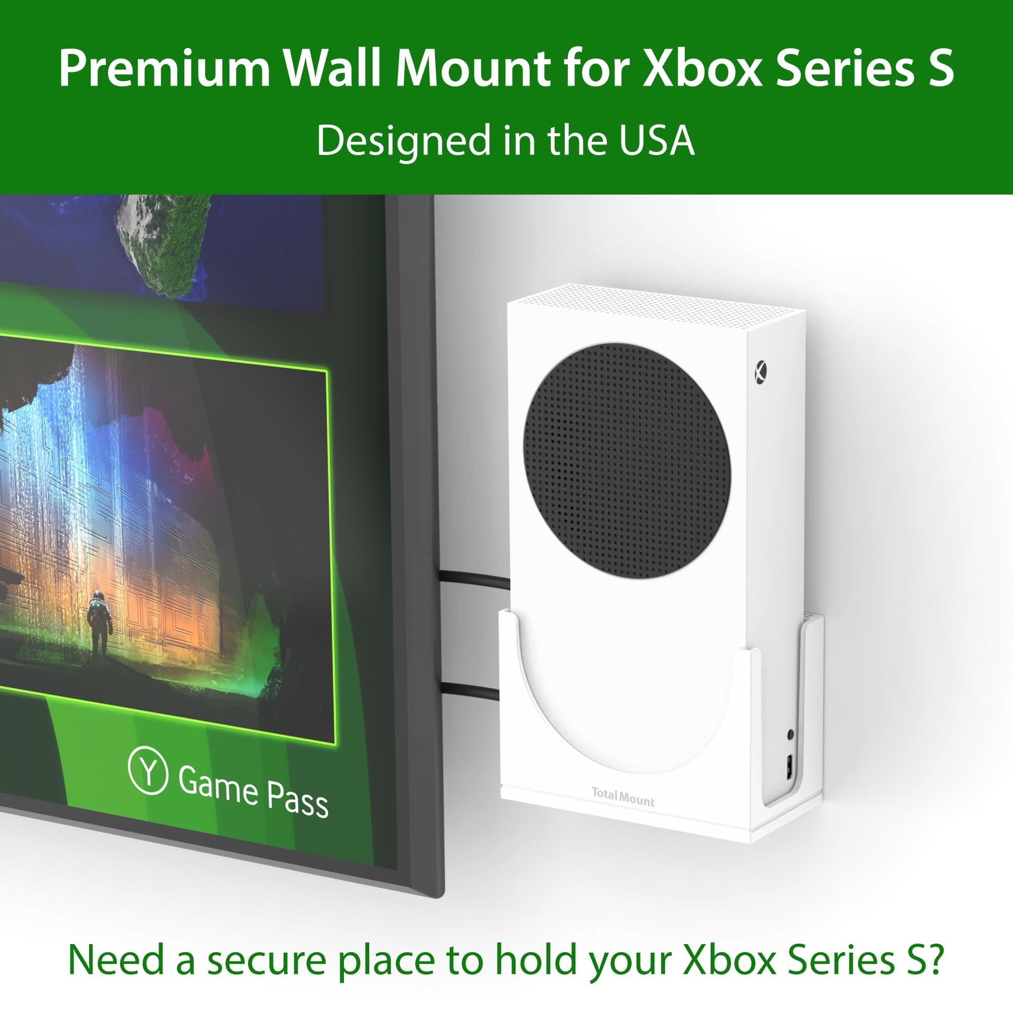 TotalMount – Wall Mount – Mounts Xbox Series S on a Wall by Your TV (White) - Image 2