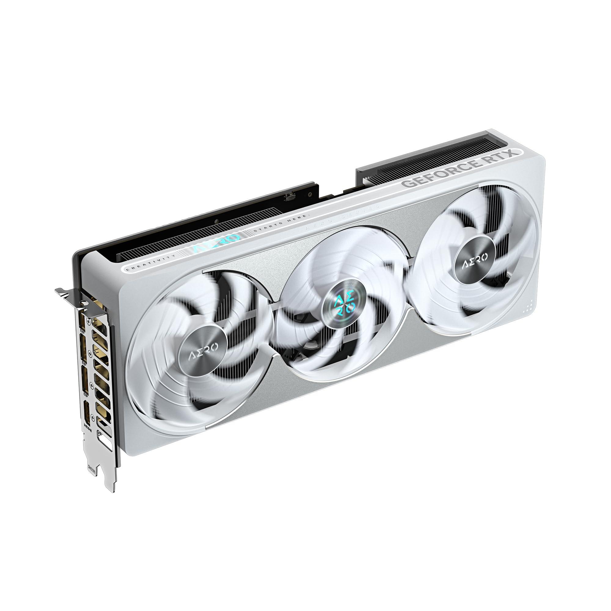 Gigabyte GeForce RTX 5080 AERO OC SFF 16G Graphics Card - 16GB GDDR7, 256 Bit, PCI-E 5.0, 2730MHz Core Clock, 3 x DisplayPort, 1 x HDMI, GV-N5080AERO OC-16GD - Image 5