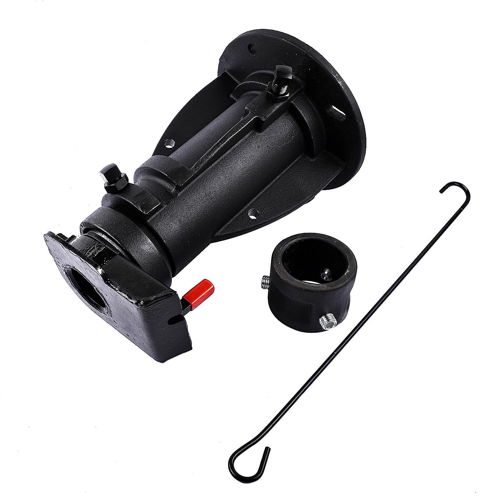 C5G1216, 12"-16" Adjustable Cushioned 5th Wheel to Gooseneck Adapter, Fifth Wheel to Gooseneck, Towing Capacity 20000 Lbs, Without Safty Chain GELUOXI - Image 6