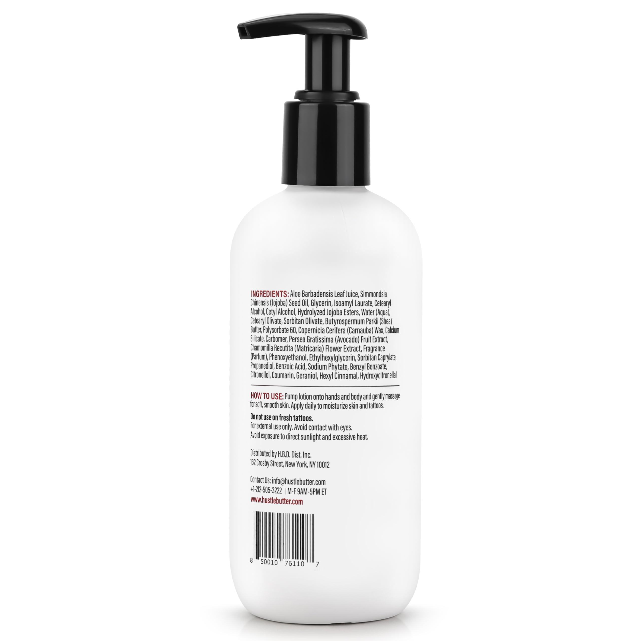 Hustle Butter Tattoo Aftercare - Daily Moisturizing Lotion - Naturally Derived Vegan Cruelty Free - Everyday All Over Use for Tattoos - 9 fl oz - Image 7