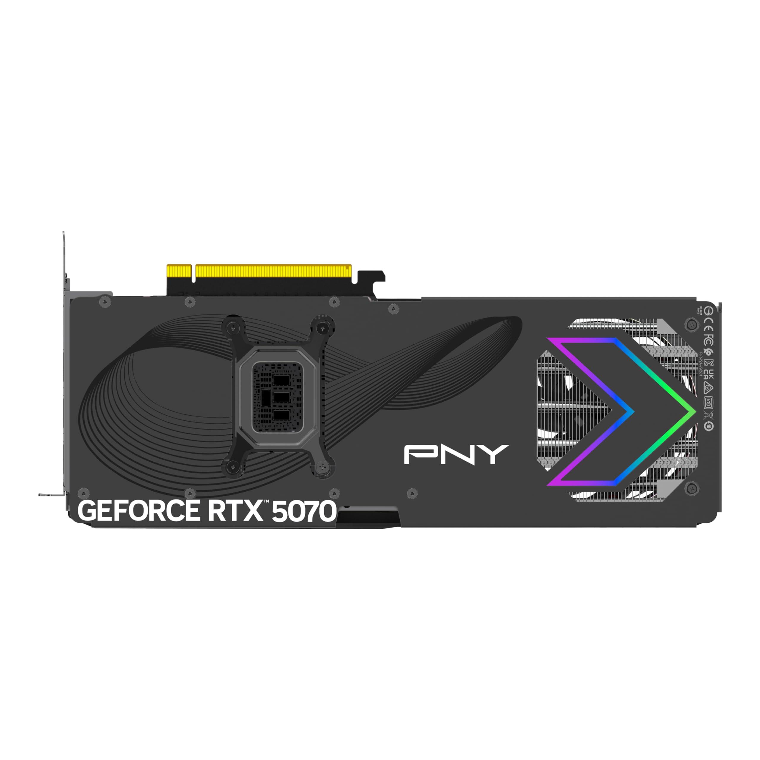 PNY GeForce RTX™ 5070 ARGB Overclocked Triple Fan - Image 8
