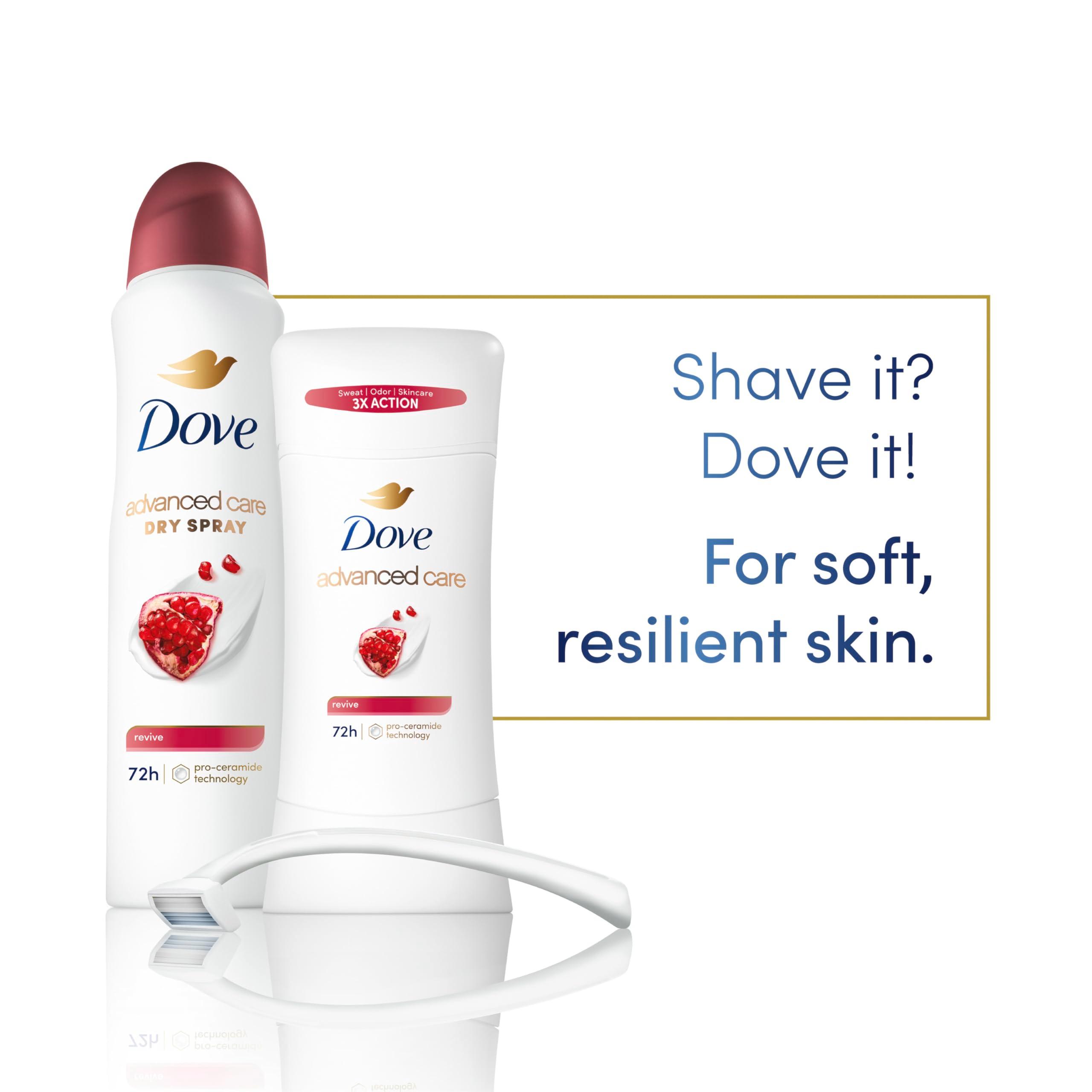 Dove Advanced Care Antiperspirant Deodorant Stick for Women Revive for 48 Hour Protection And Soft And Comfortable Underarms 2.6 oz, 2 Count - Image 4